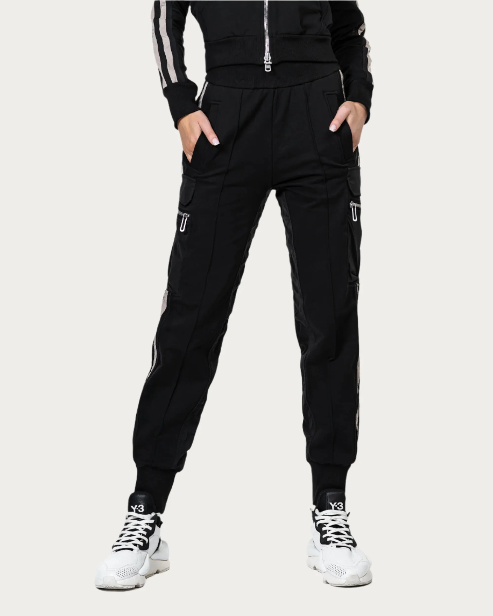 Stripes cargo pants - P24156 sold by Made by Society