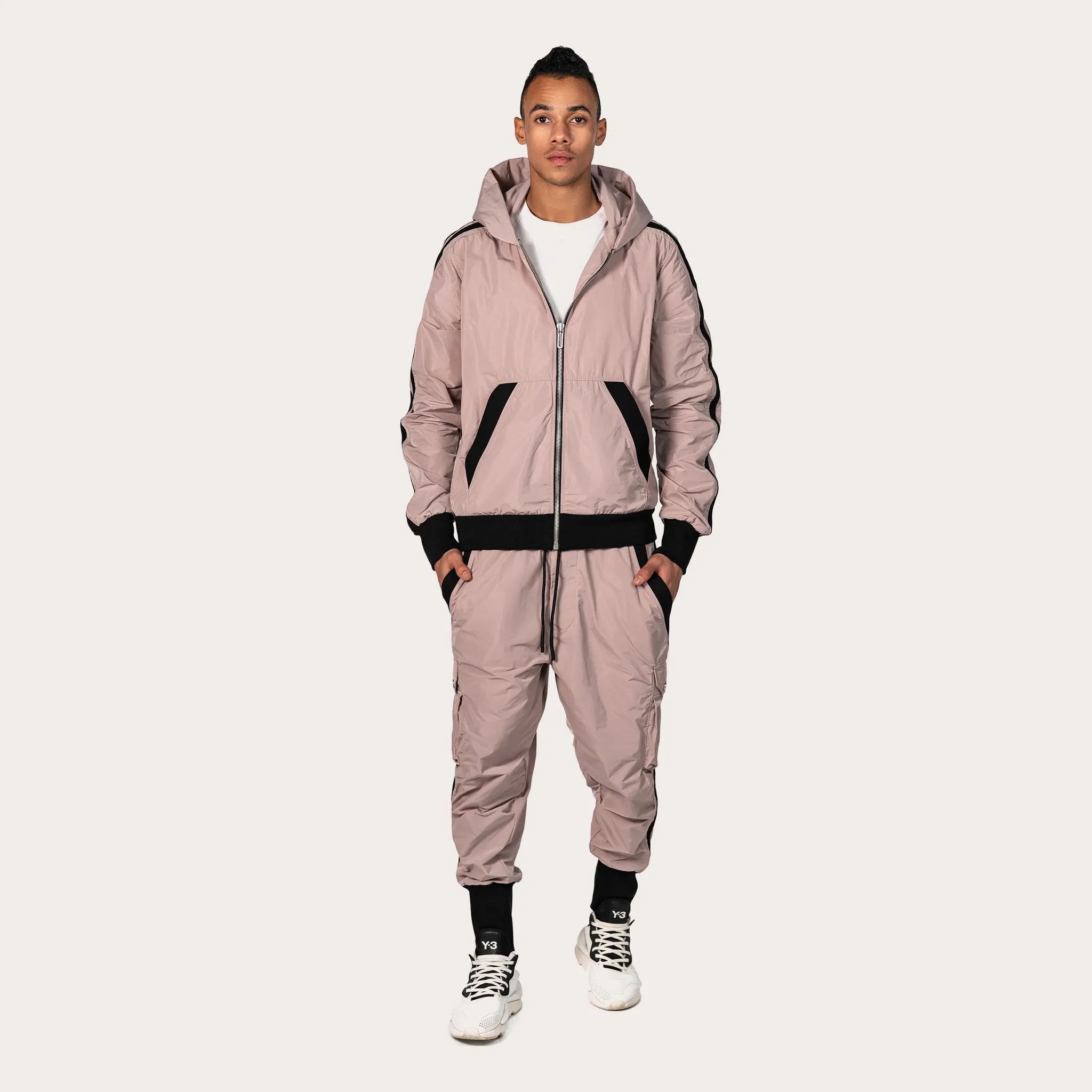 Stripes zipper hoodie - H14117 sold by Made by Society product image thumbnail 4