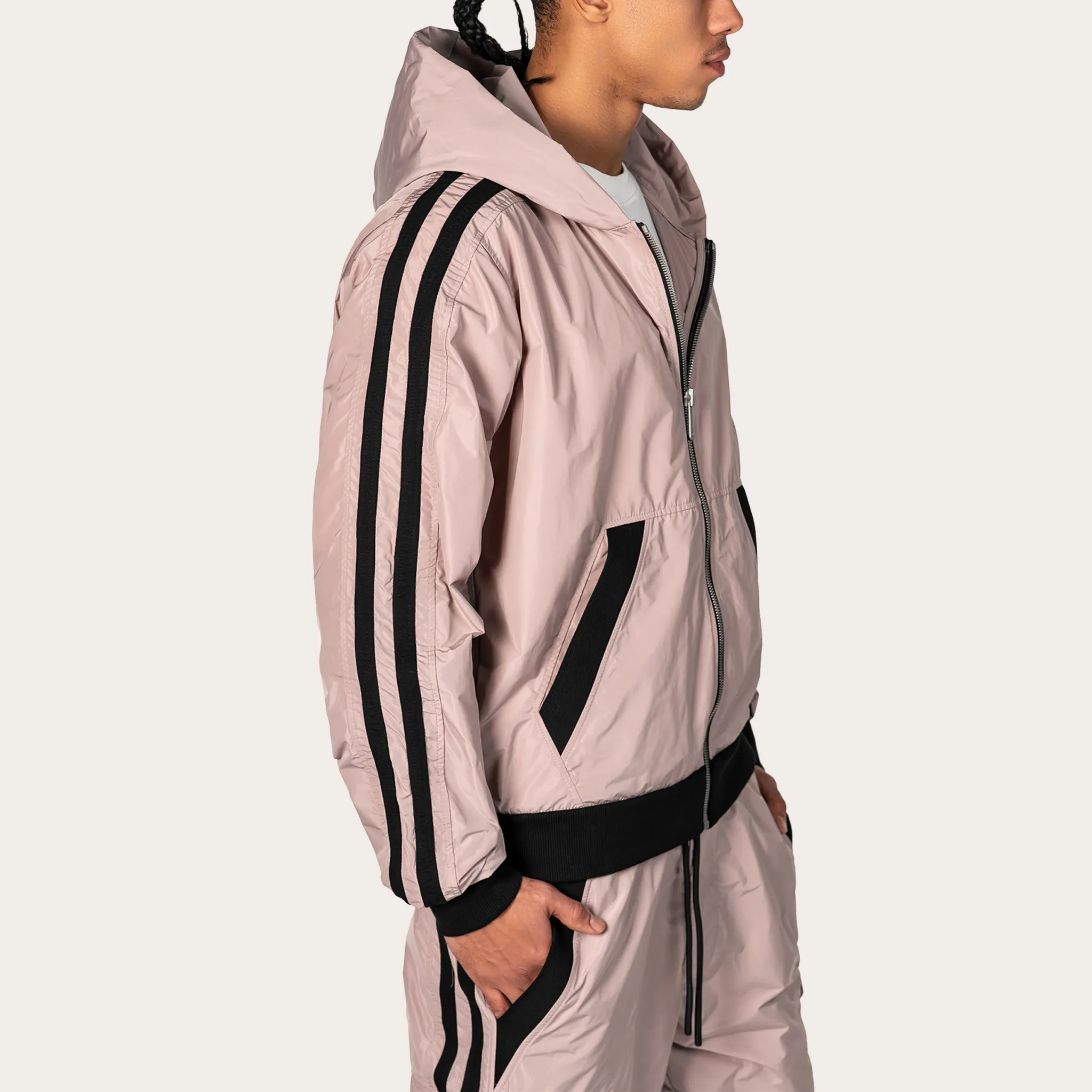 Stripes zipper hoodie - H14117 sold by Made by Society product image thumbnail 3