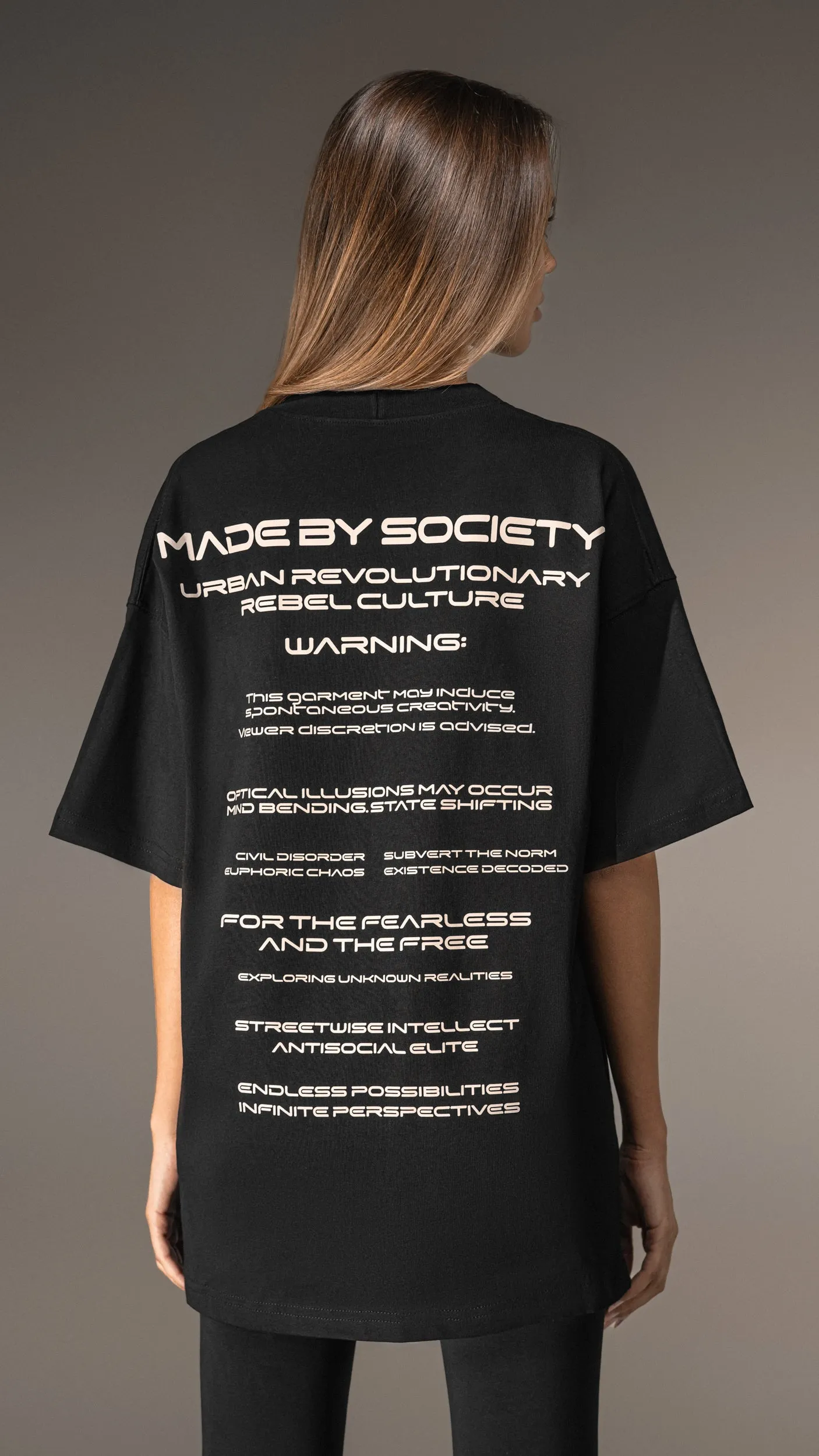 Oversized T-Shirt Made By Society - T25687 sold by Made by Society