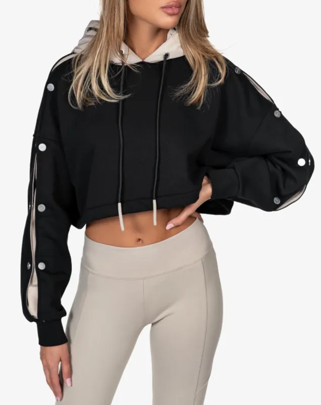 CROP HOODIE - H24844 sold by Made by Society