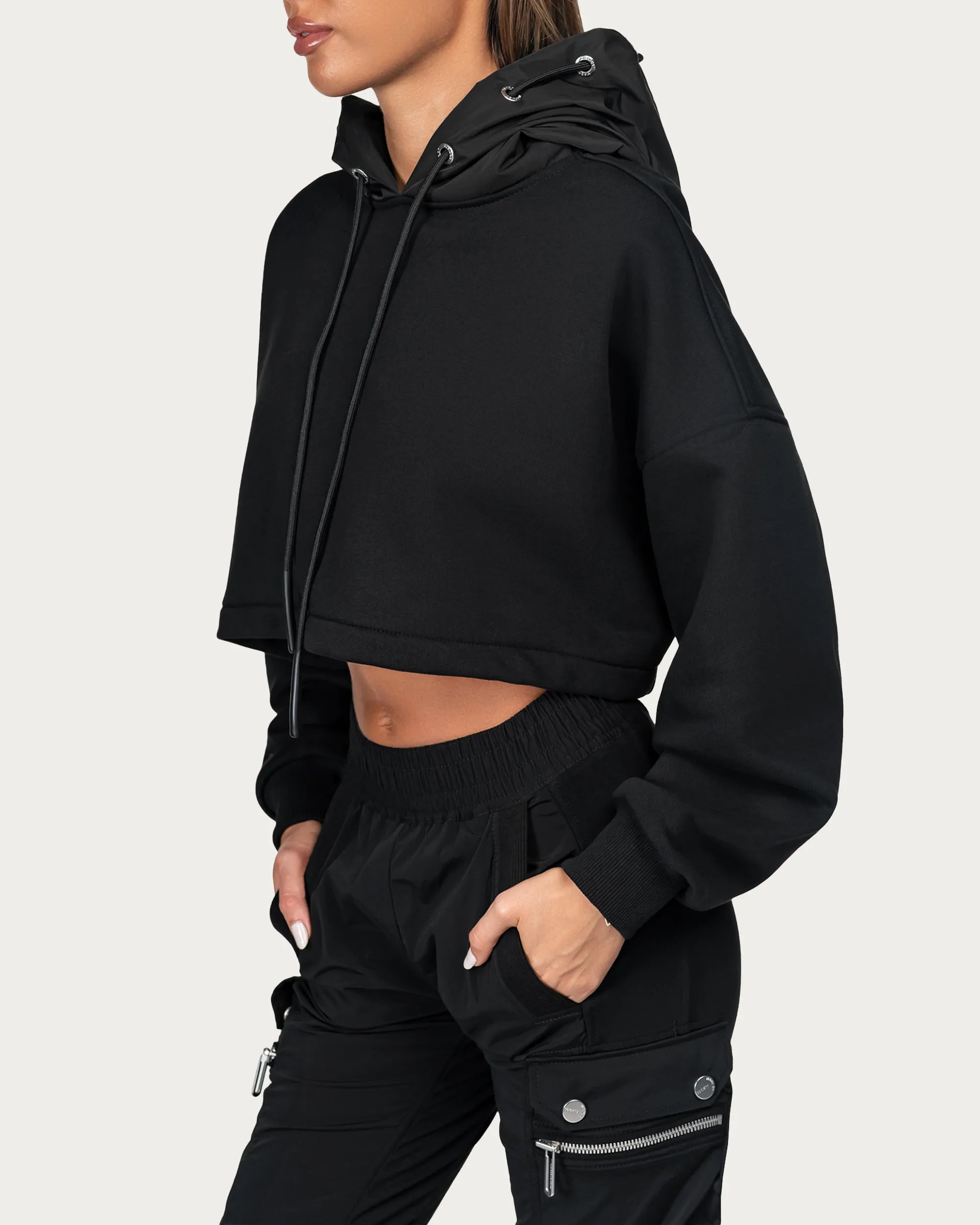 Crop hoodie - H24691 sold by Made by Society product image thumbnail 2