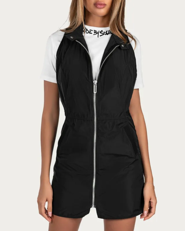 Zip cut out dress - D24319 sold by Made by Society