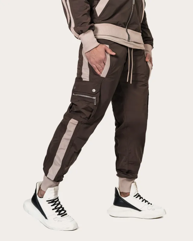 Stripe cargo pants - P14154 sold by Made by Society