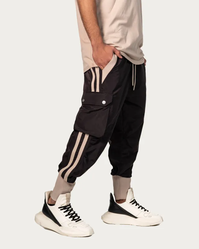Stripes cargo pants - P14114 sold by Made by Society