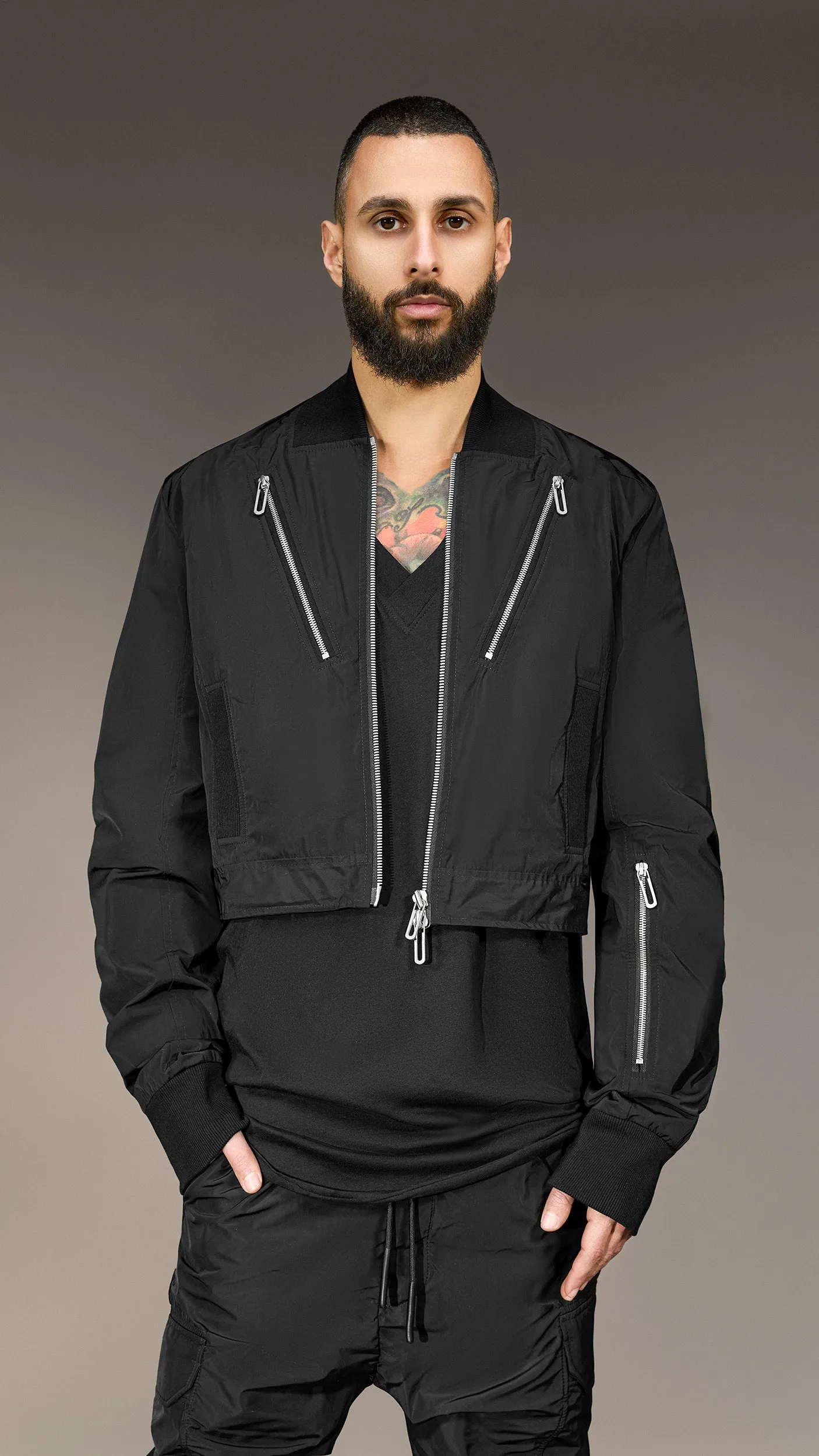 Crop Jacket - J11749 sold by Made by Society product image thumbnail 3