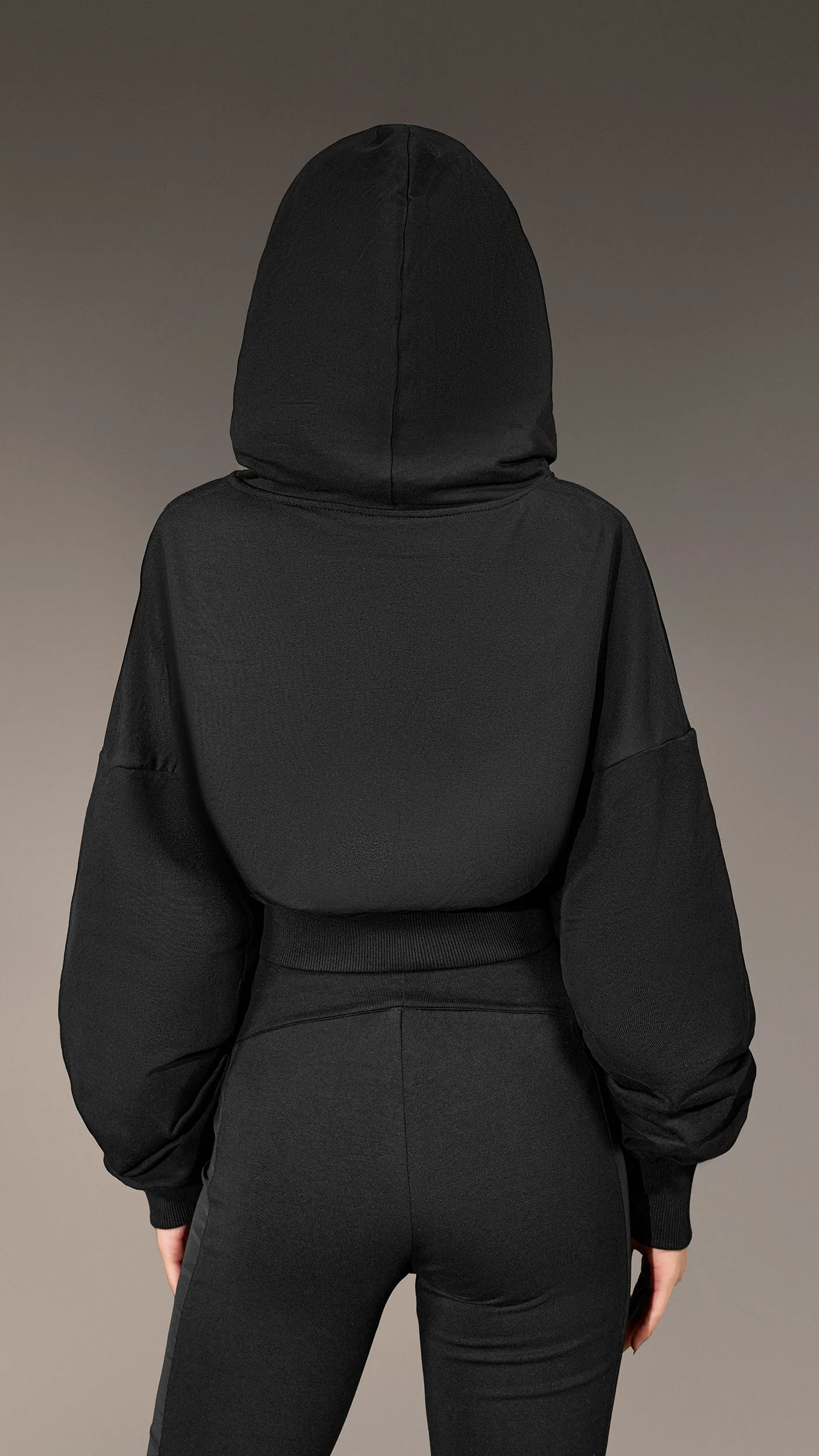 Crop Hoodie - H24222 sold by Made by Society product image thumbnail 4