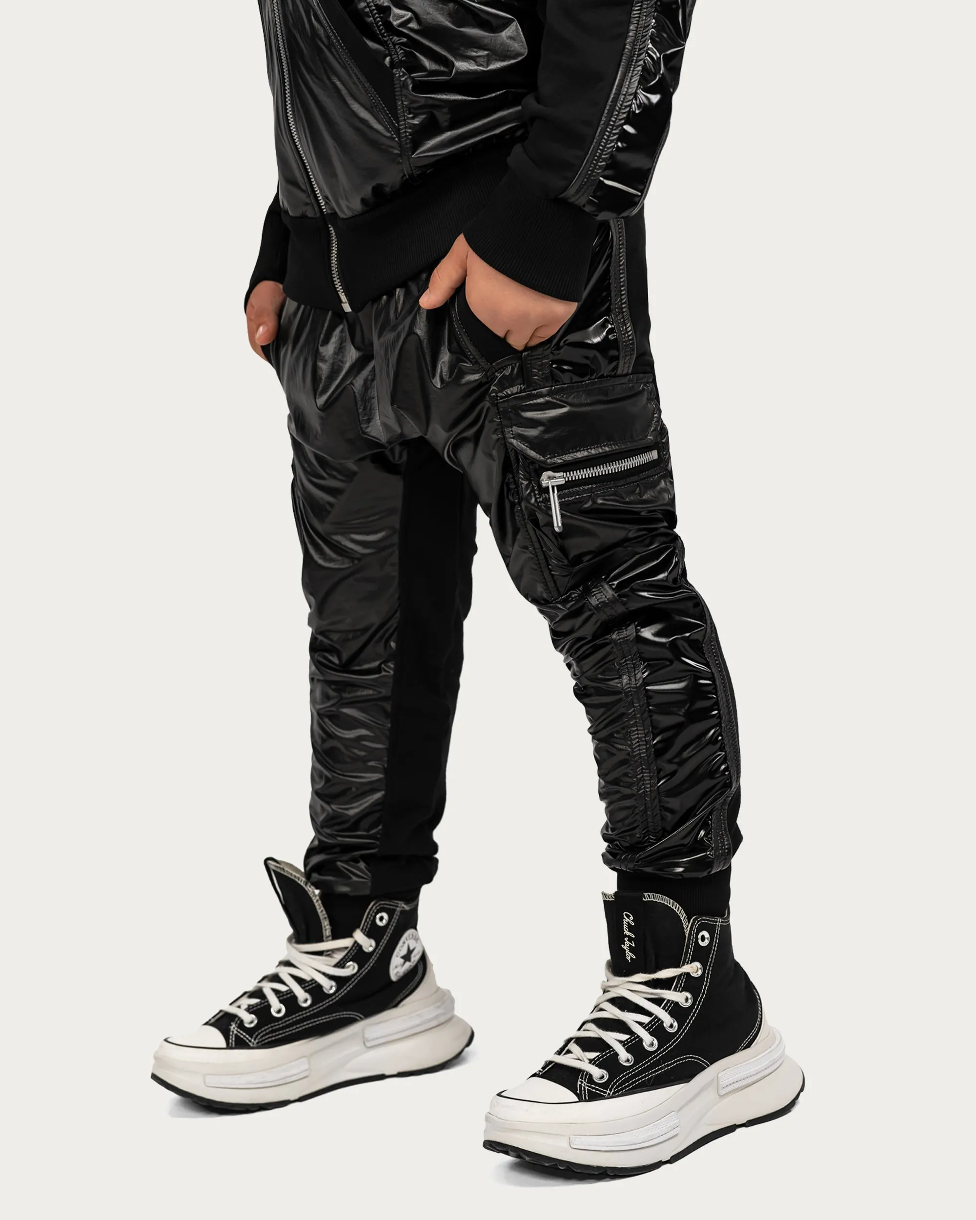 Liquid cargo pants - P35156 sold by Made by Society