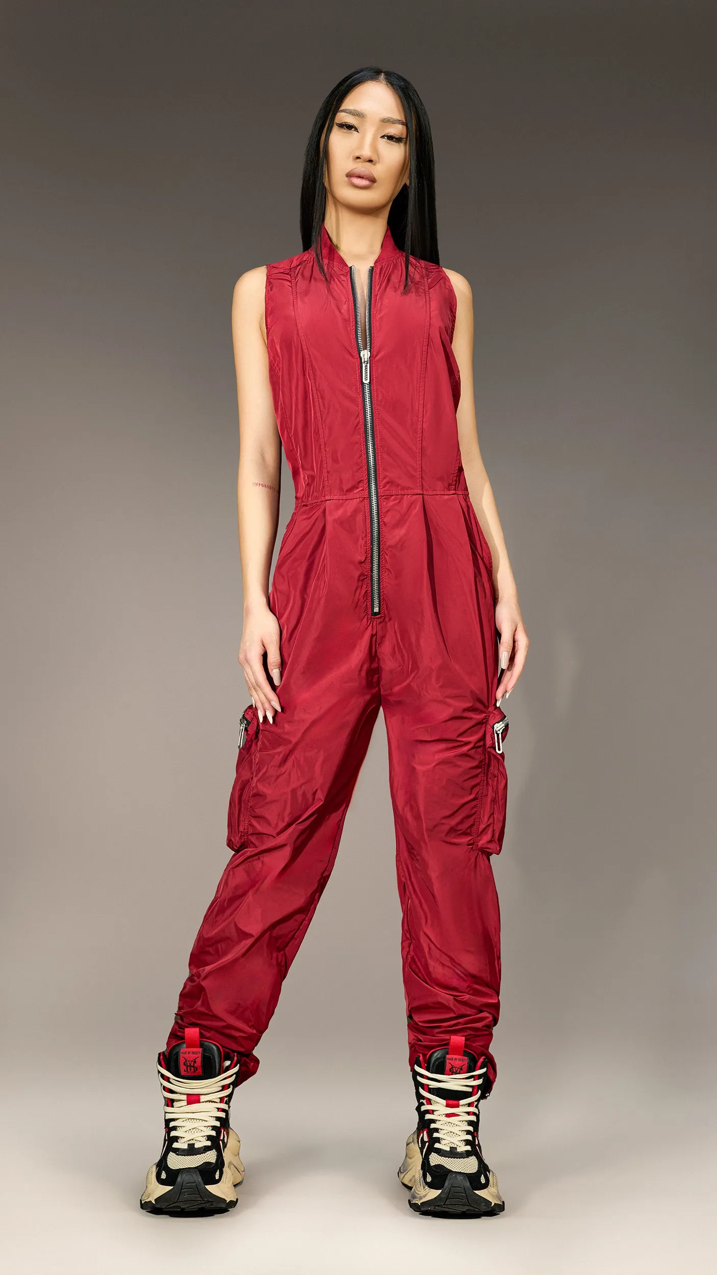 Cargo Jumpsuit - S25394 sold by Made by Society