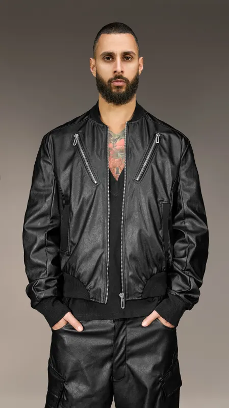 Made by Society - Bomber Jacket J15136 sold by Made by Society