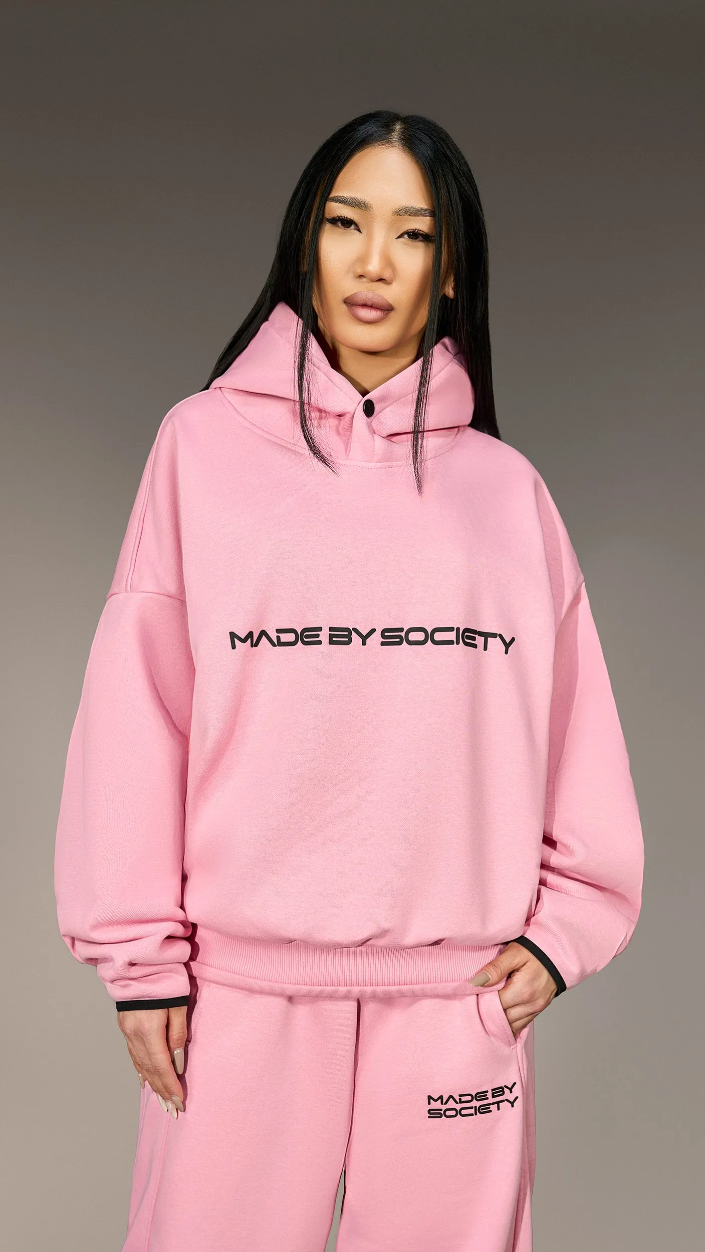 Oversized Hoodie Made by Society - H26075 sold by Made by Society