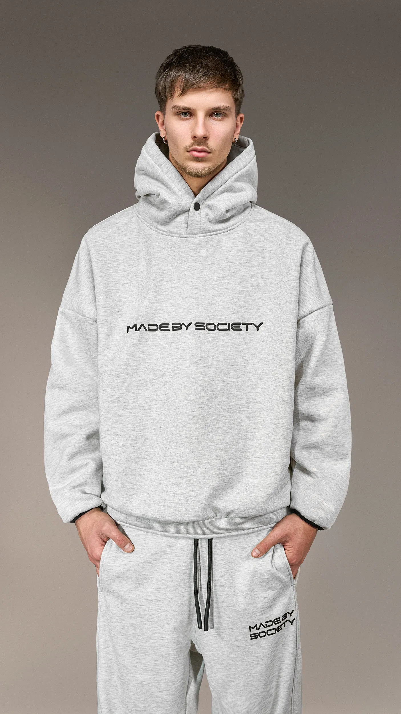 Oversized Hoodie „Made by Society” - H15831 sold by Made by Society