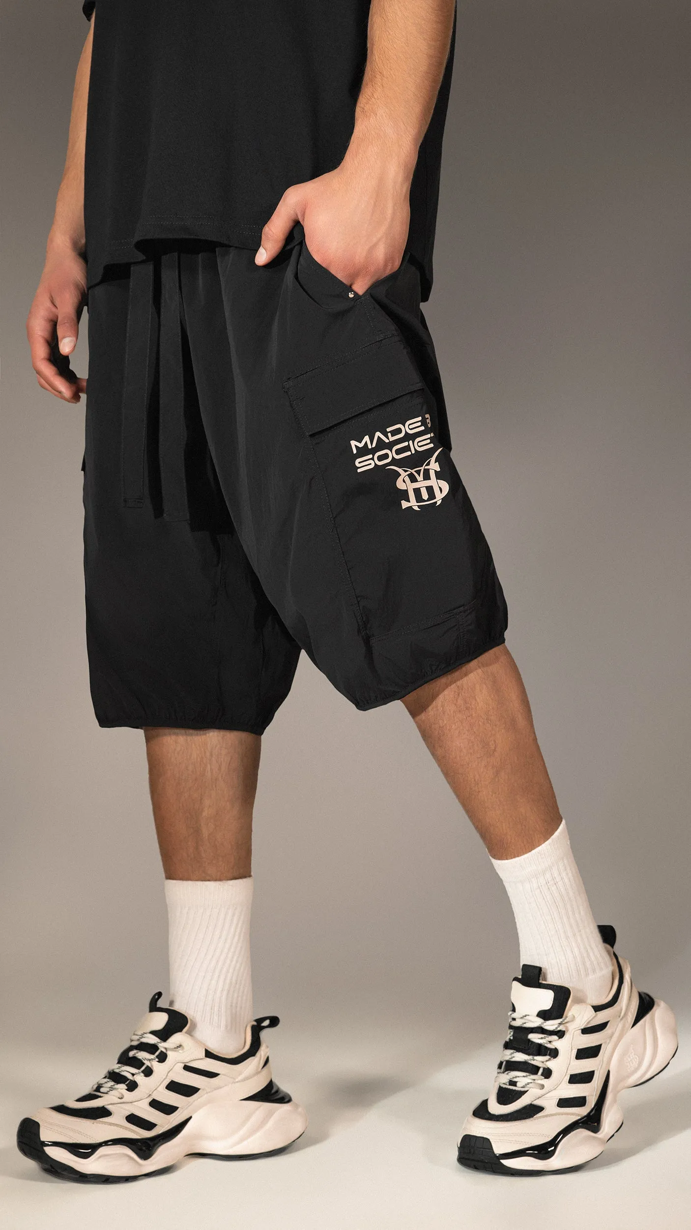 "Made by Society" Cargo Bermuda Shorts - B15608 sold by Made by Society product image thumbnail 2