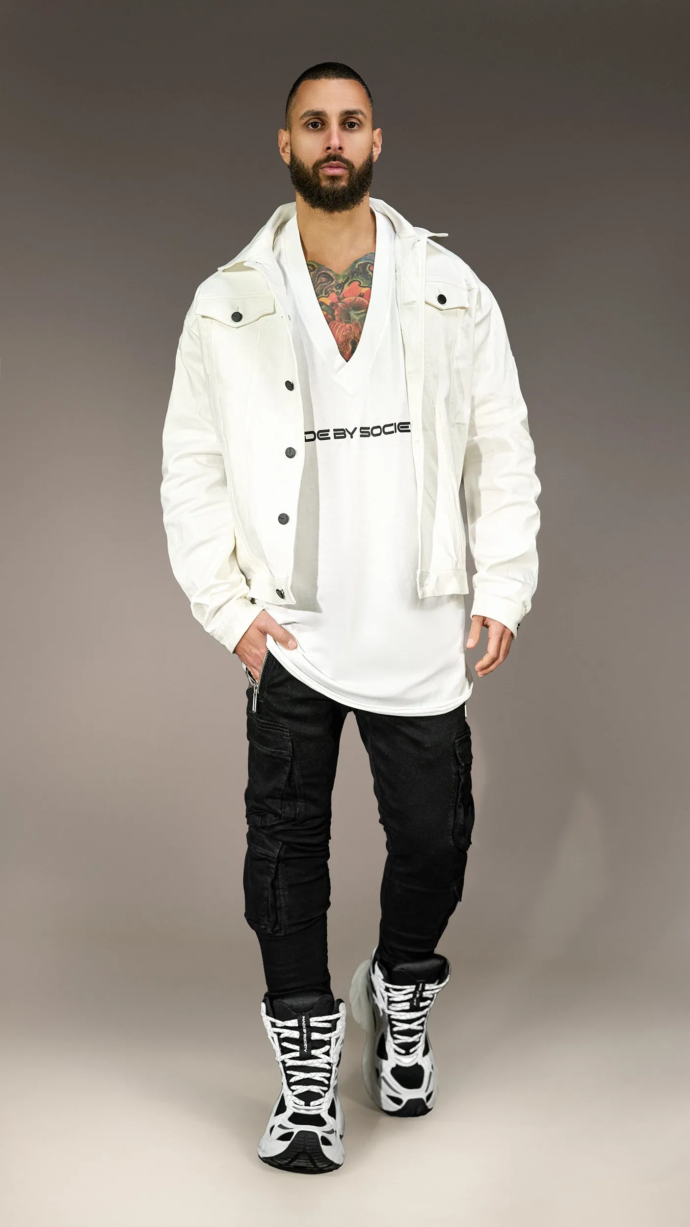 Made by Society Oversized T-shirt - T16092 sold by Made by Society product image thumbnail 2