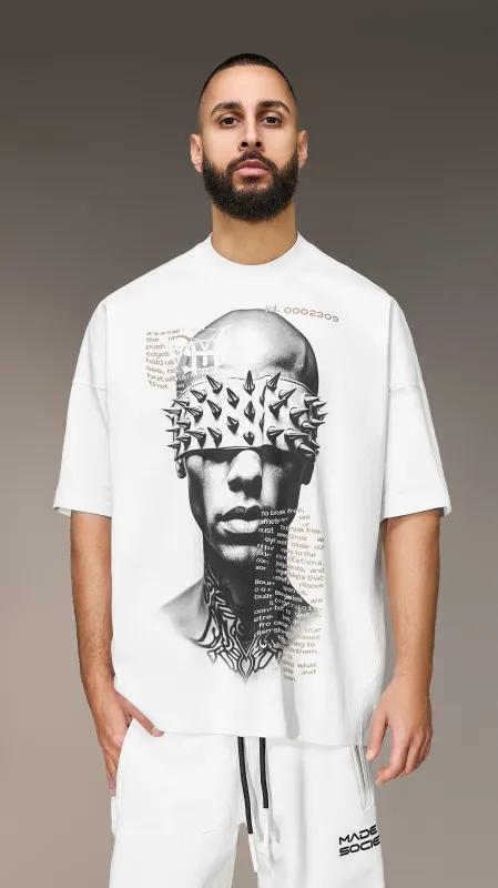 Oversized T-shirt "Break Free" - T15997 sold by Made by Society