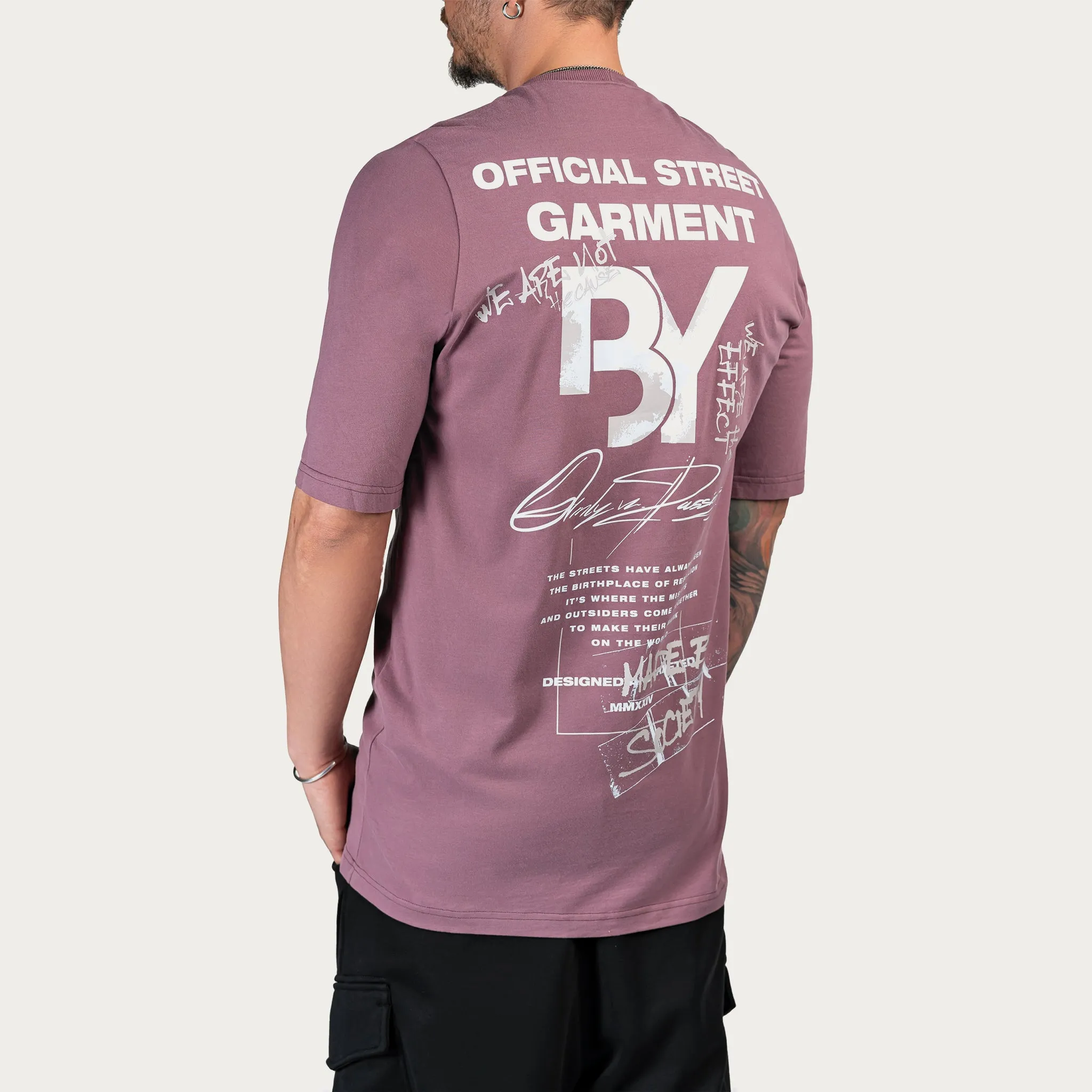 OFFICIAL STREET GARMENT T-SHIRT - T11375 sold by Made by Society product image thumbnail 4