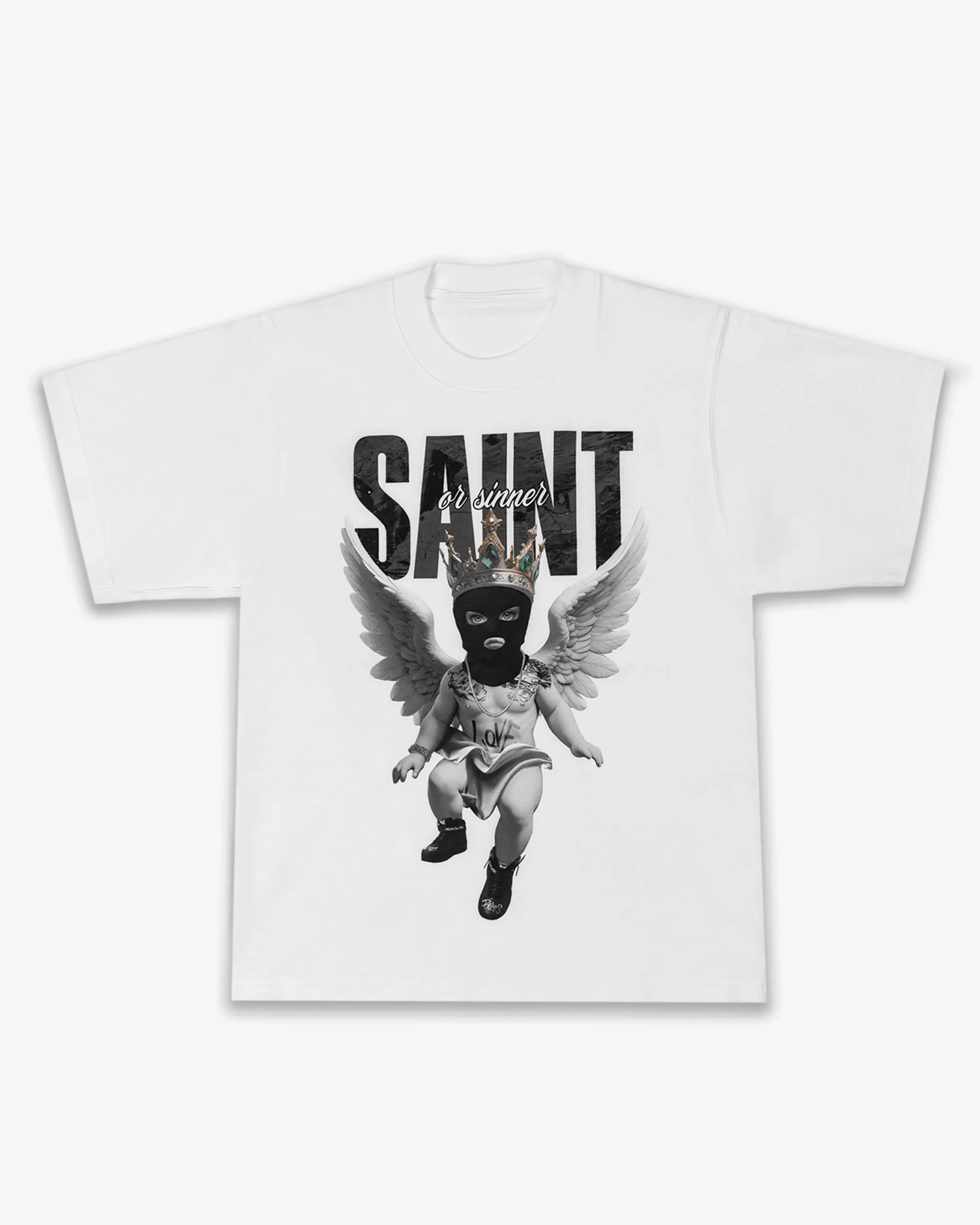 SAINT OR SINNER T-SHIRT - T35601 sold by Made by Society