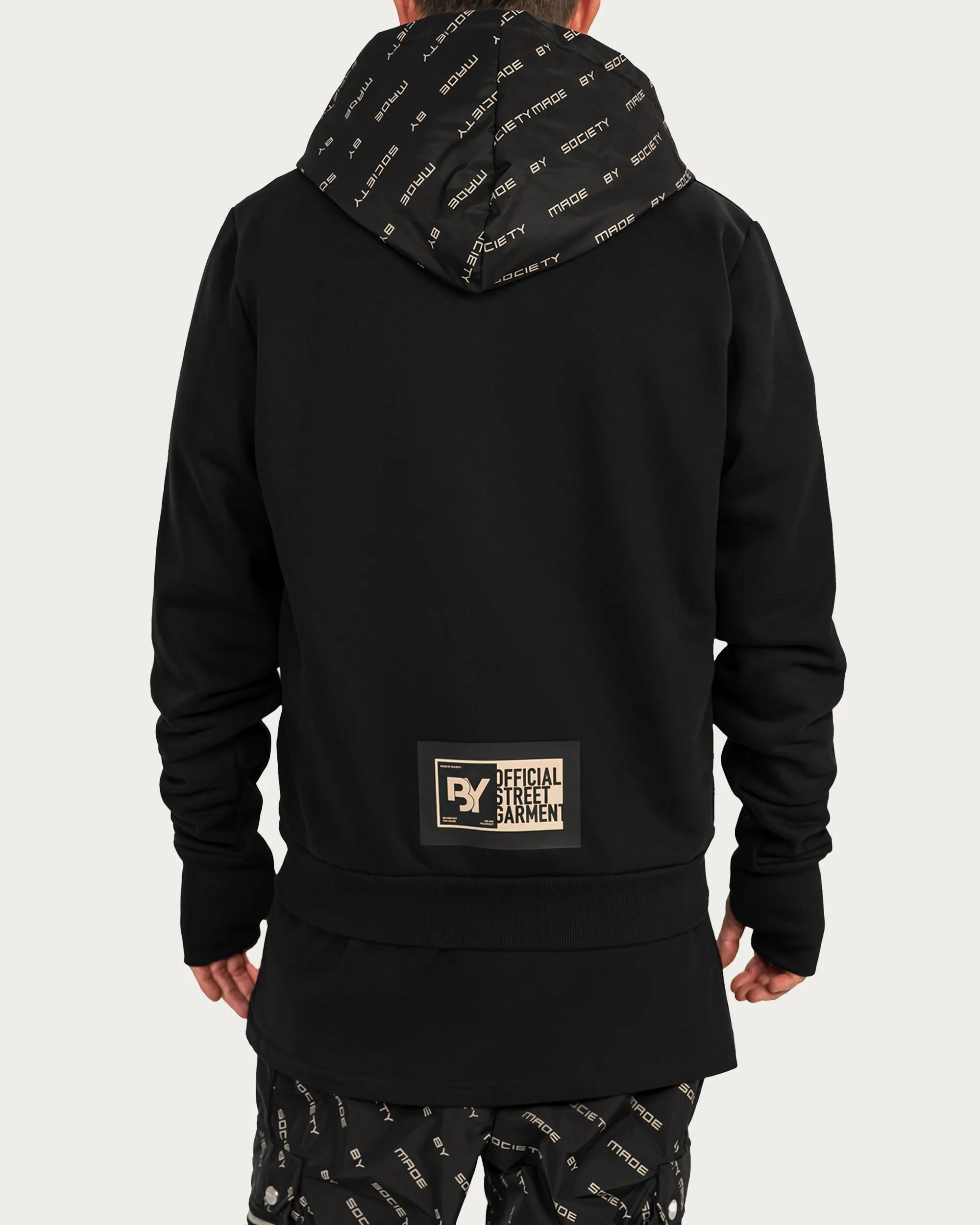 Made by society zipper hoodie - H15050 sold by Made by Society product image thumbnail 2