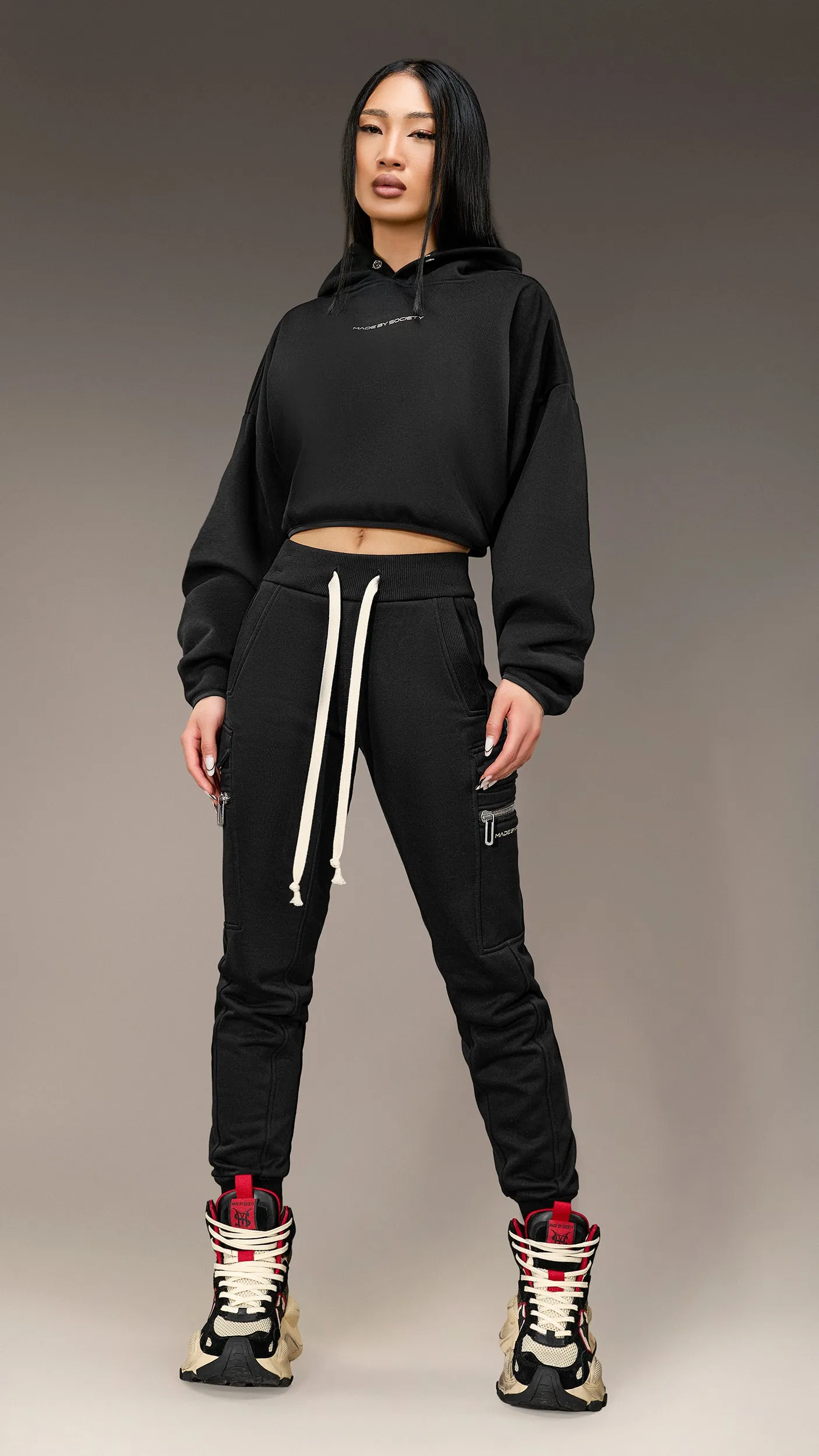 Made By Society Slim Cargo Pants – P26175 sold by Made by Society product image thumbnail 2