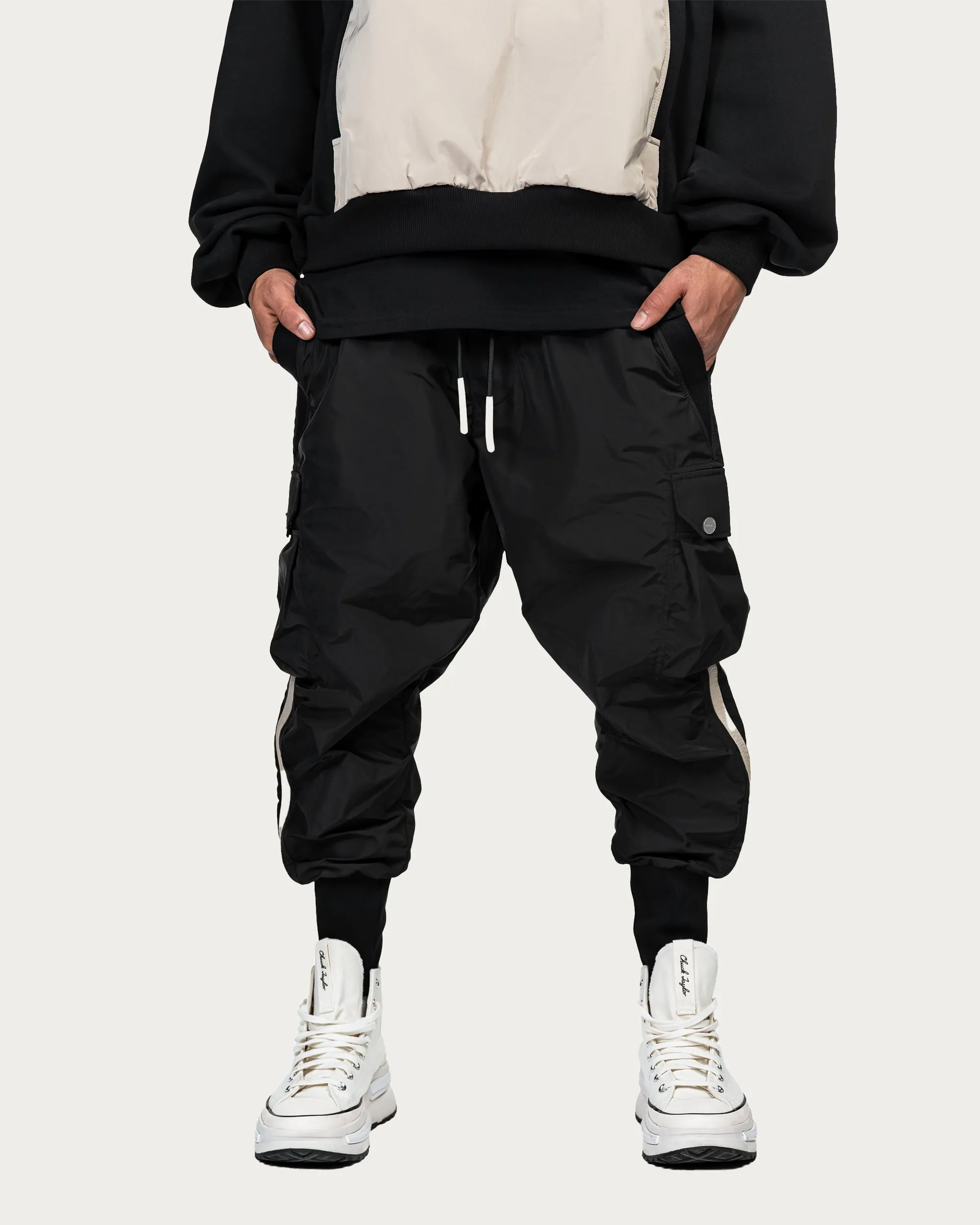 Vertical lines cargo pants - P14909 sold by Made by Society product image thumbnail 2