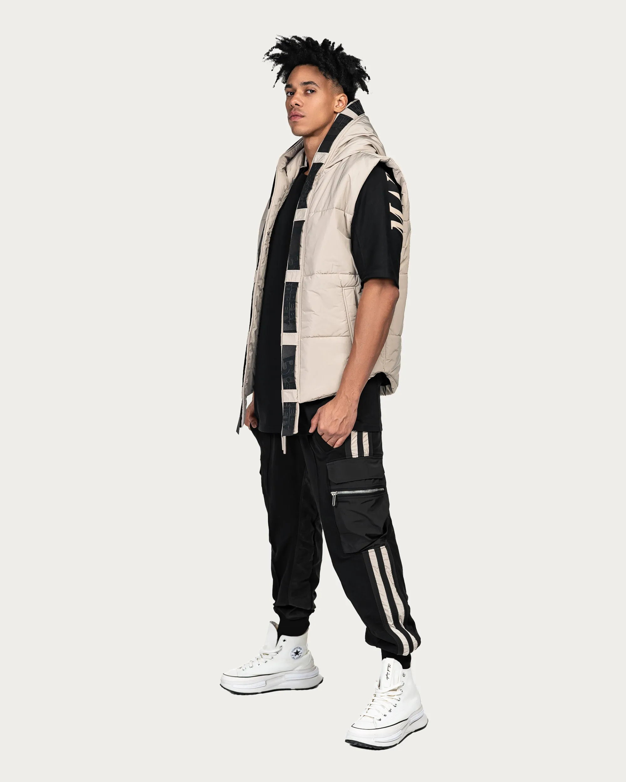 Vertical lines cargo pants - P14852 sold by Made by Society product image thumbnail 4