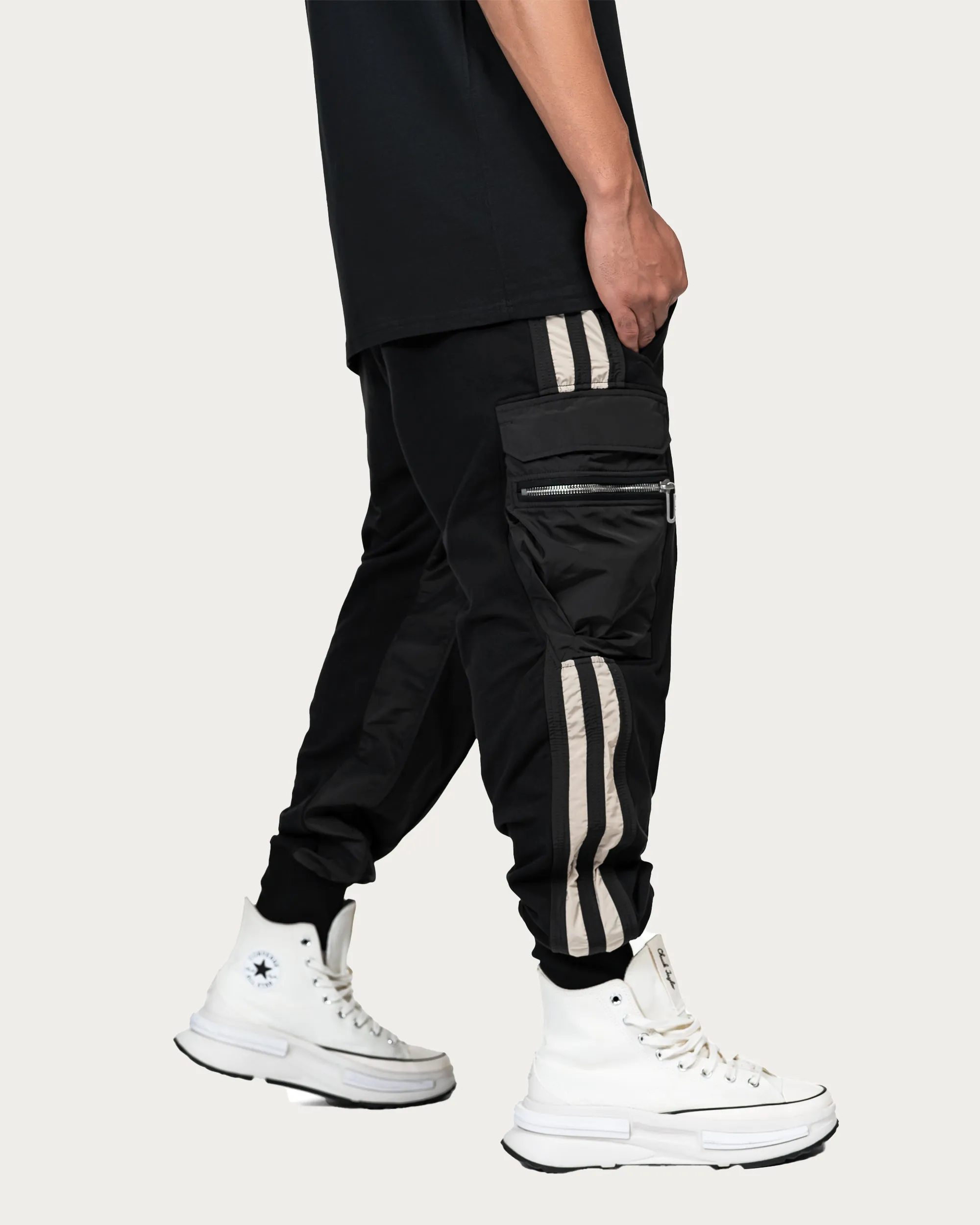 Vertical lines cargo pants - P14852 sold by Made by Society product image thumbnail 3