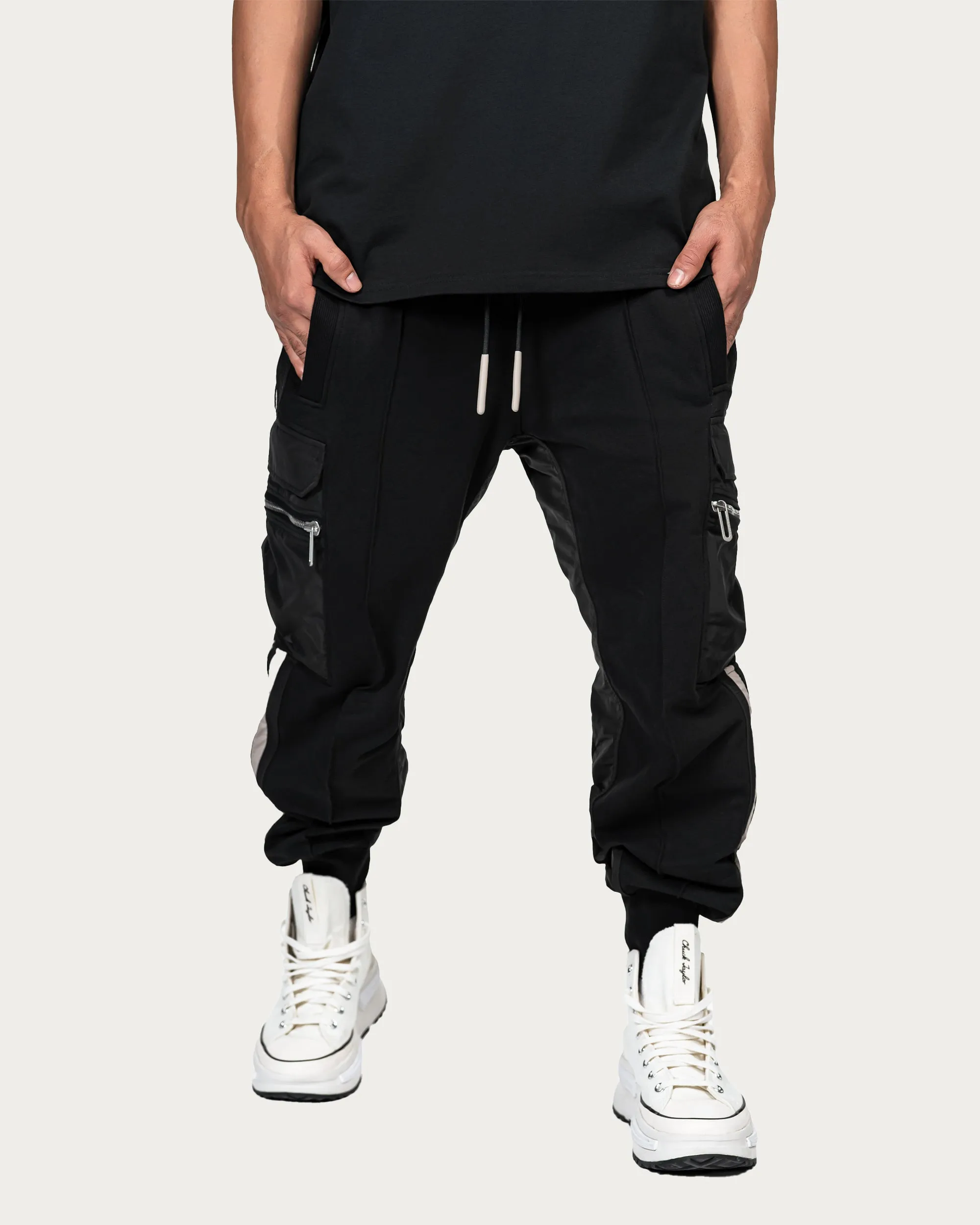 Vertical lines cargo pants - P14852 sold by Made by Society product image thumbnail 2