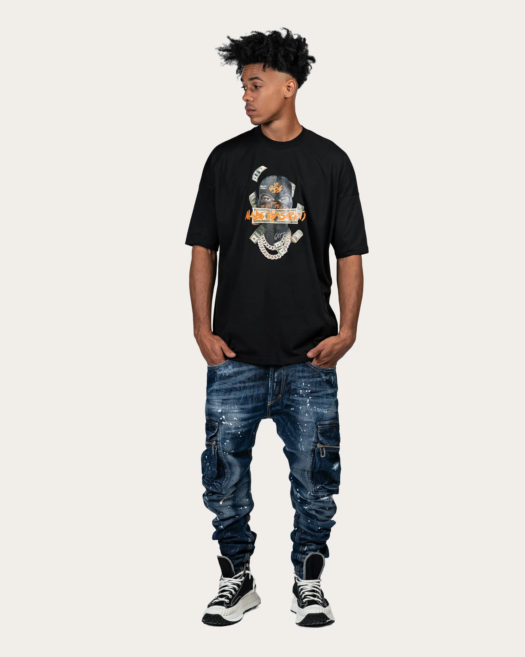 Don't be shy t-shirt - T14649 sold by Made by Society product image thumbnail 3