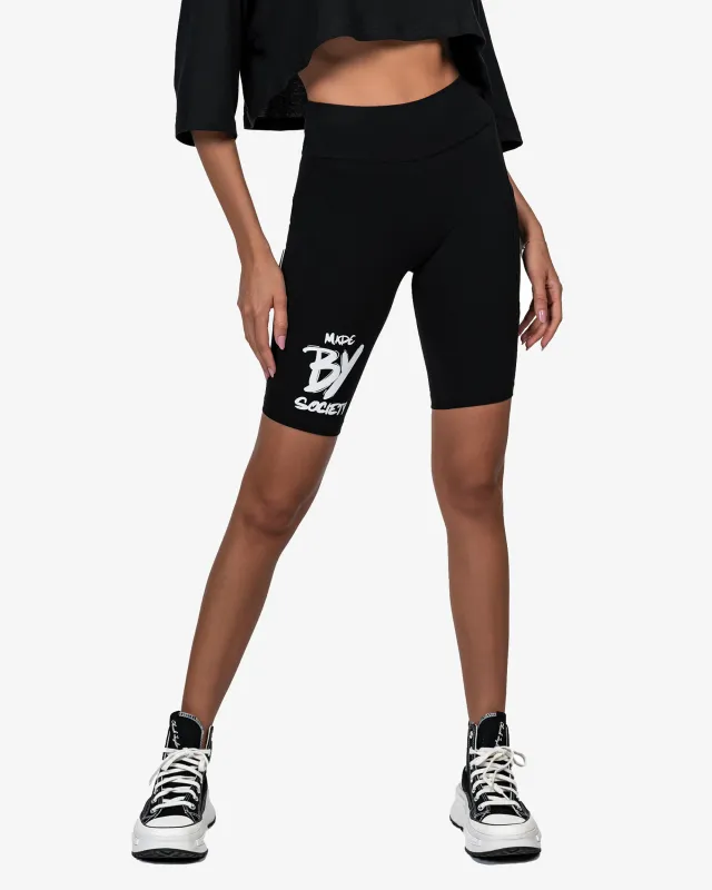 Fuck off short leggings - B24655 sold by Made by Society