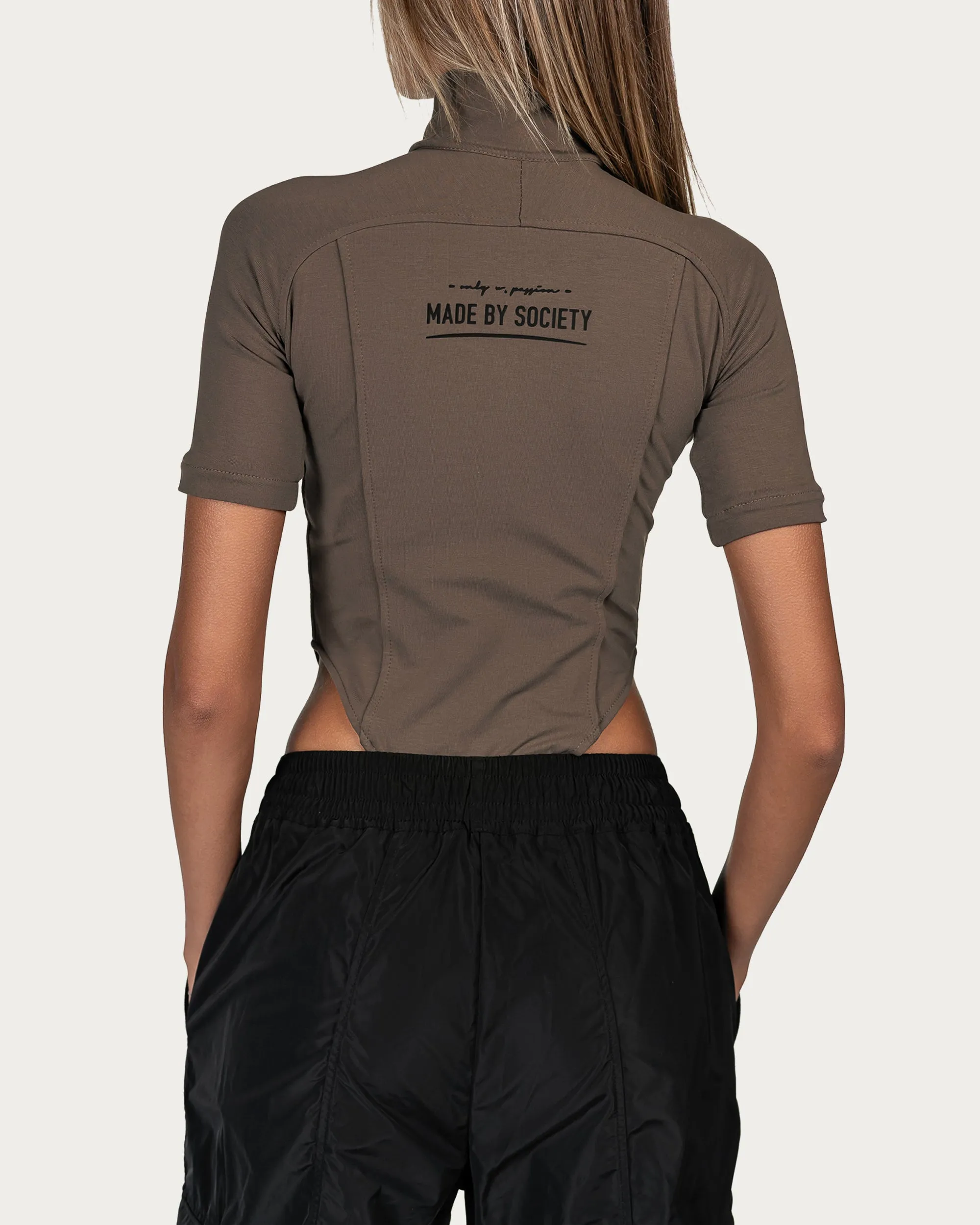 Roll neck body - Y24638 sold by Made by Society product image thumbnail 2