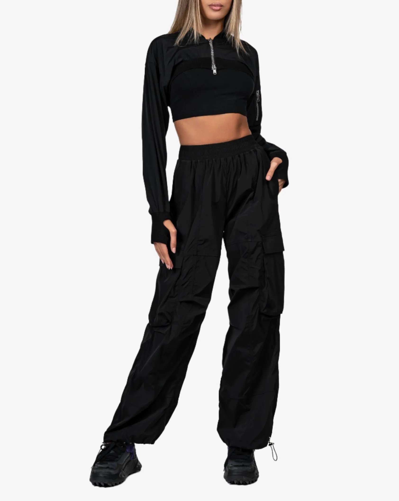 Flare cargo pants - P24432 sold by Made by Society product image thumbnail 4