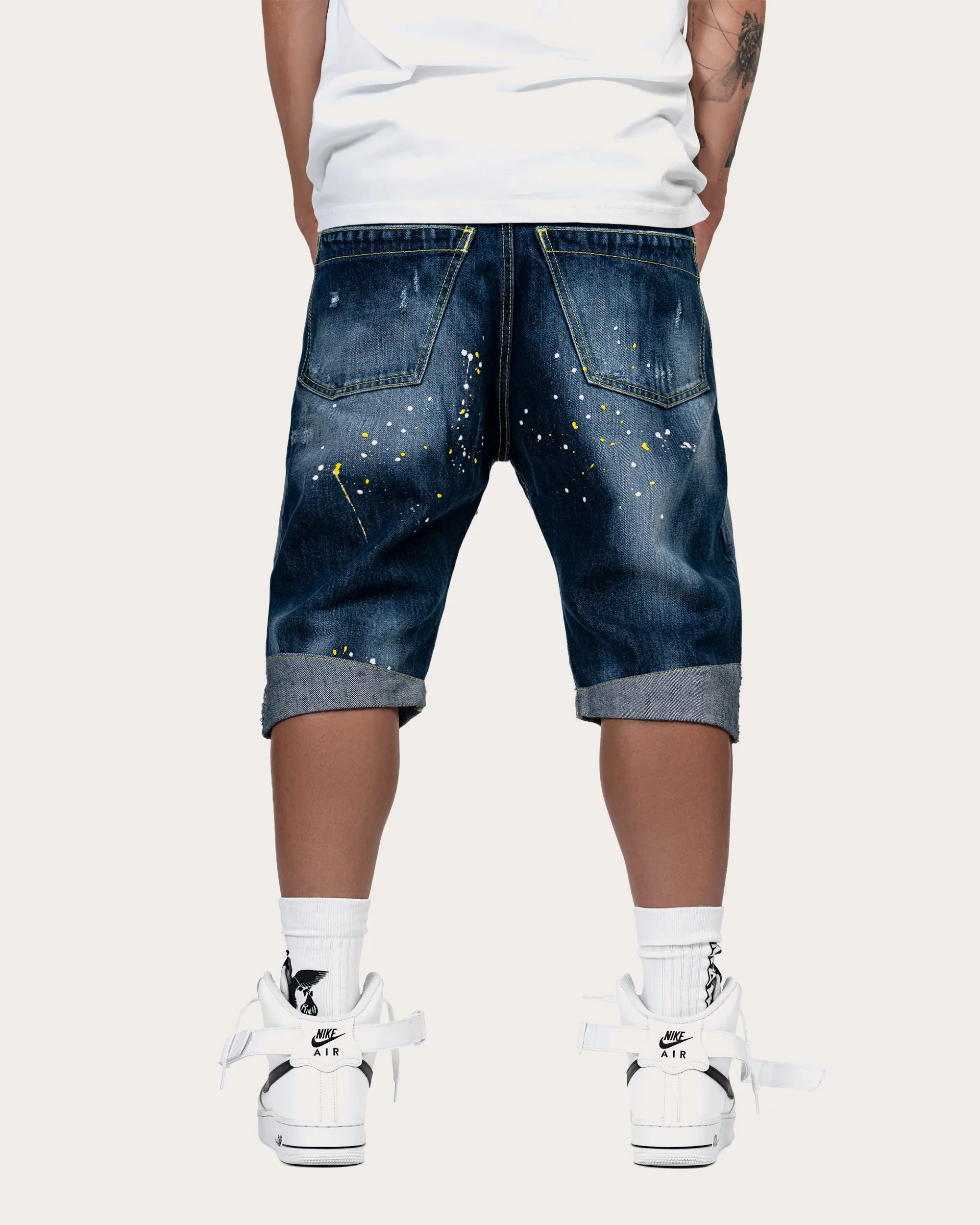Paint Short Jeans - B13682 sold by Made by Society product image thumbnail 2