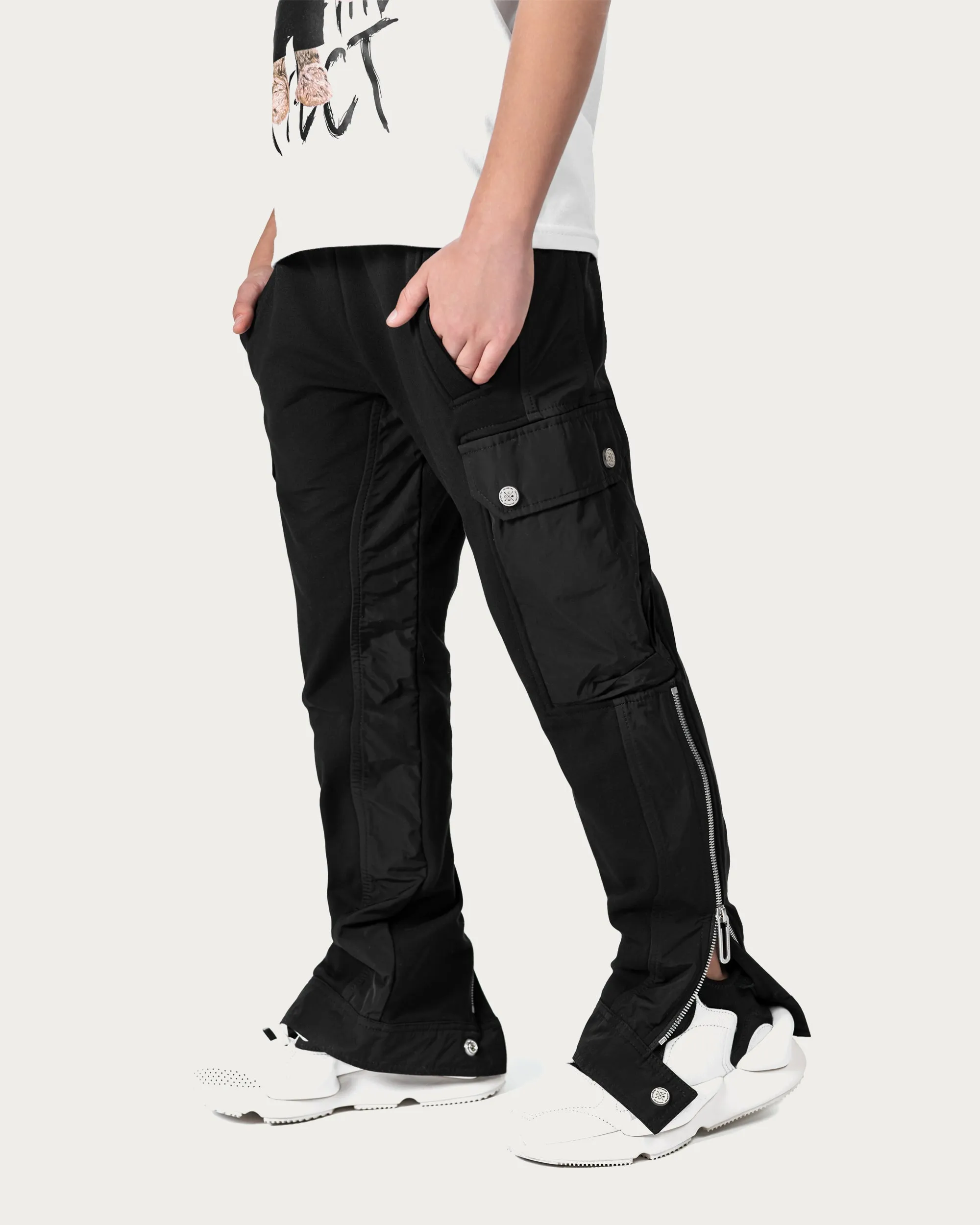 Zip Cargo Track Pants - P32423 sold by Made by Society