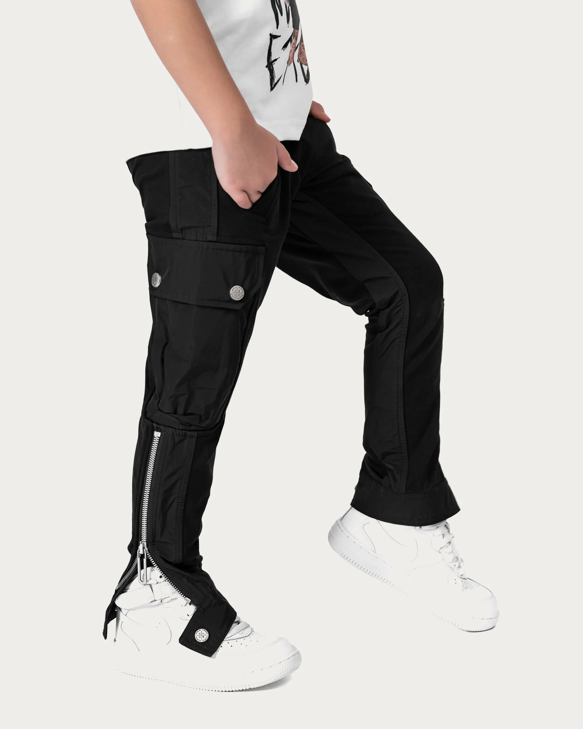 Zip Cargo Track Pants - P32423 sold by Made by Society product image thumbnail 5