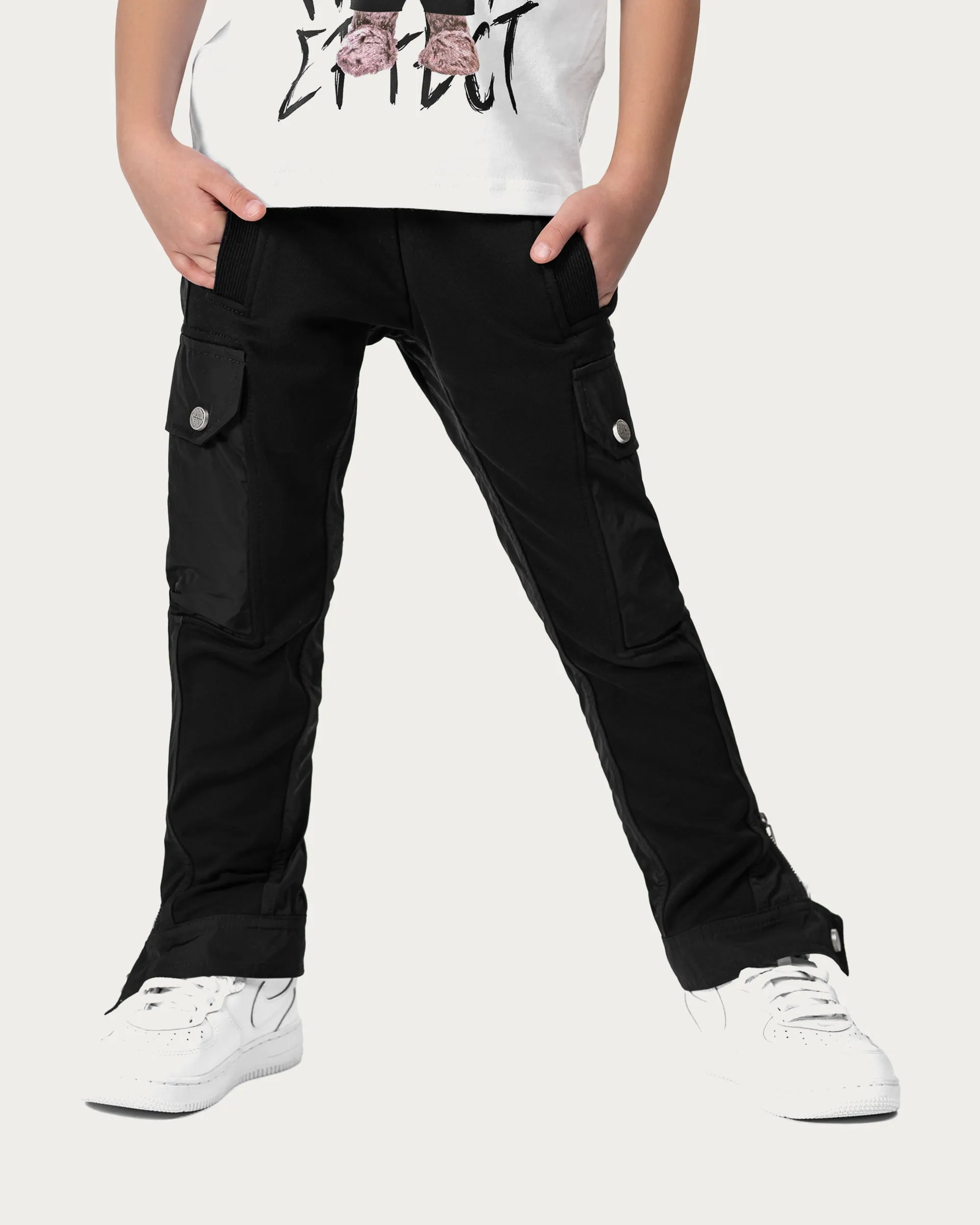 Zip Cargo Track Pants - P32423 sold by Made by Society product image thumbnail 2