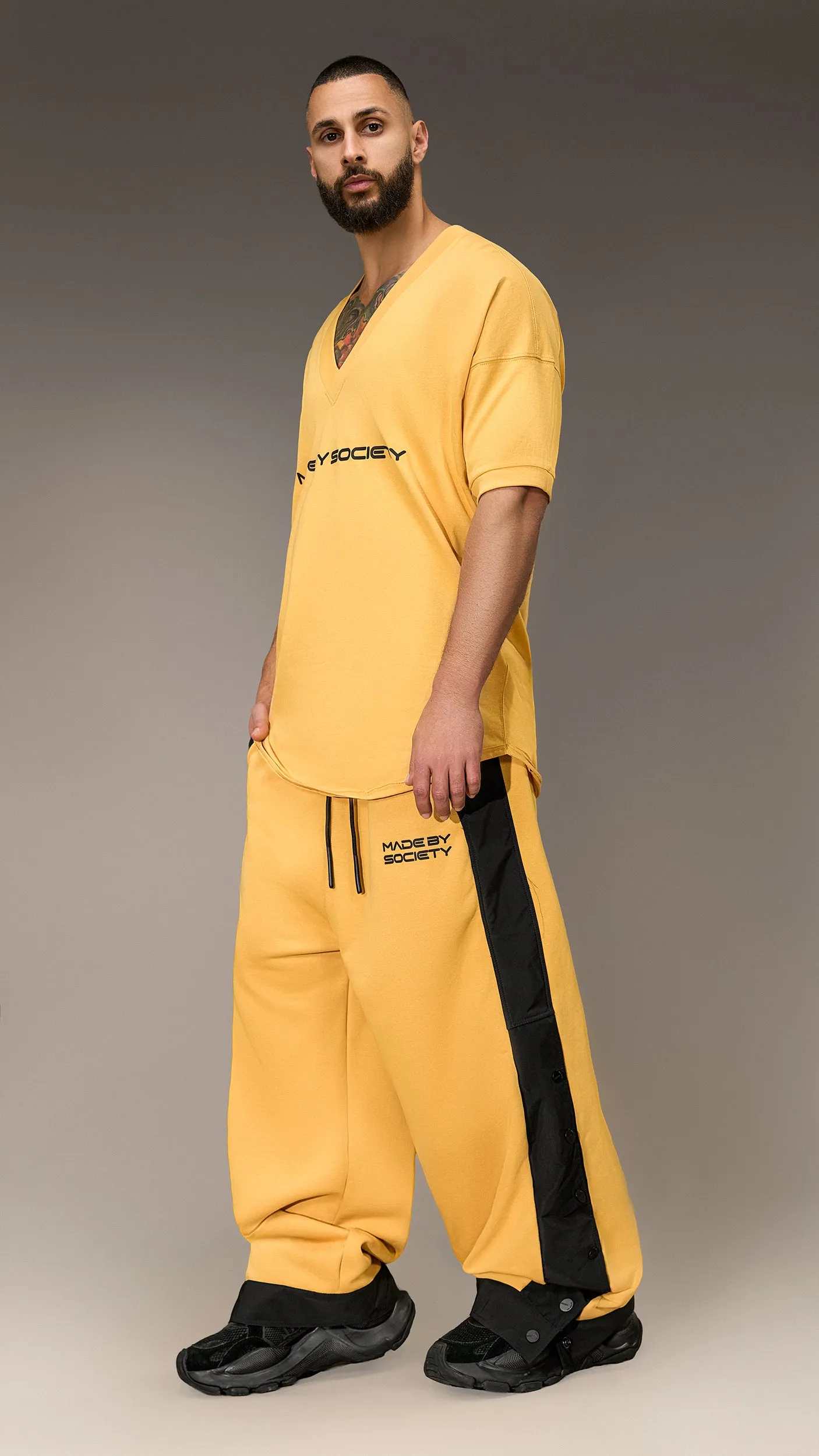 Oversized Snap Pants - P16083 sold by Made by Society