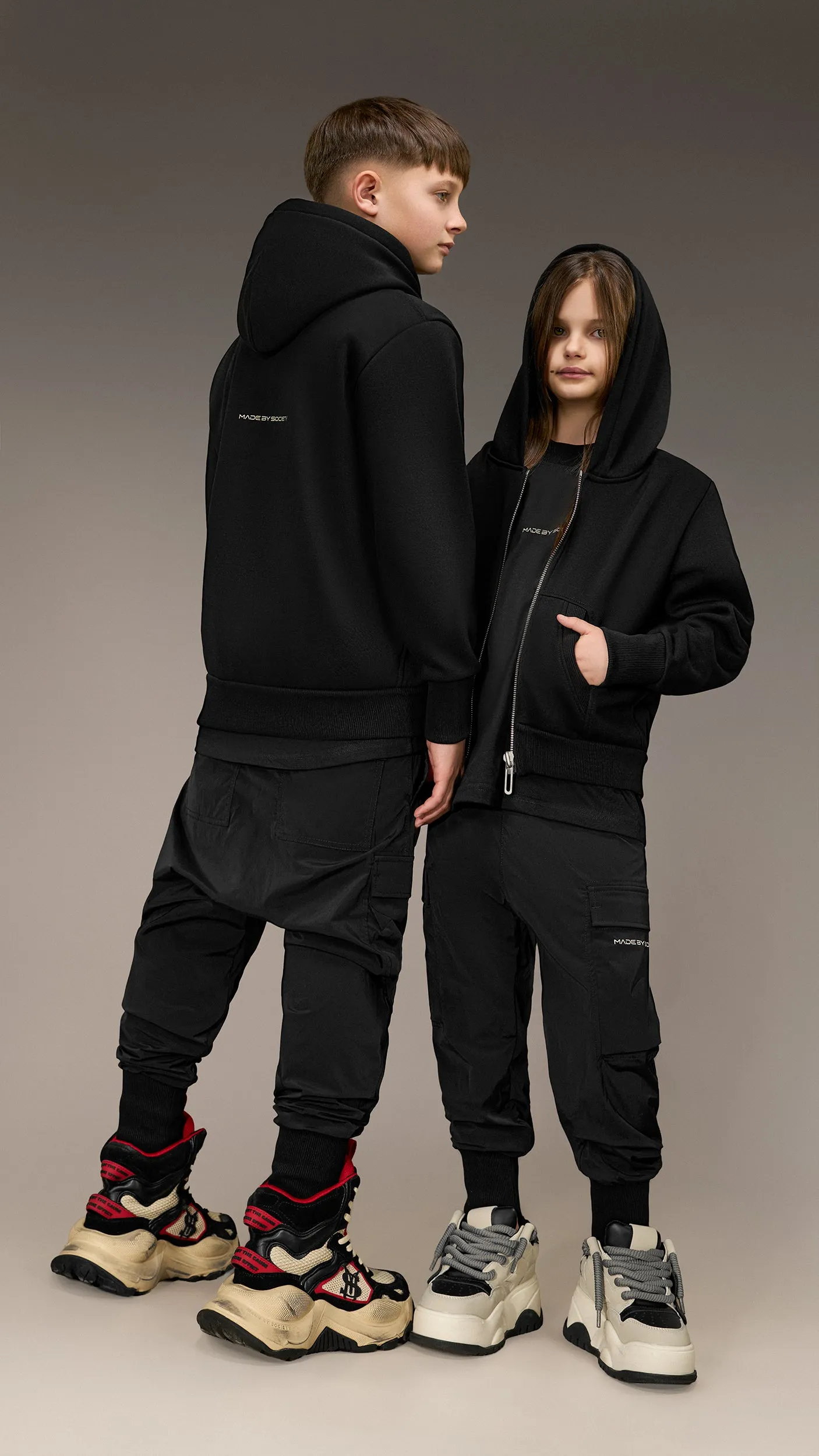 Basic Hoodie "Made by Society" – H36172 sold by Made by Society