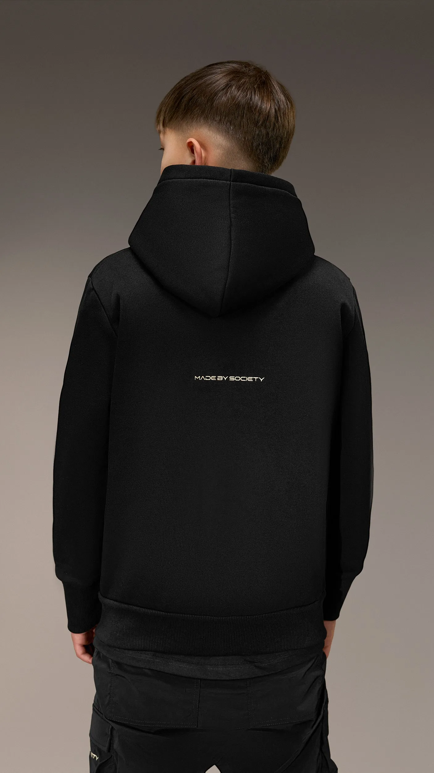 Basic Hoodie "Made by Society" – H36172 sold by Made by Society product image thumbnail 3