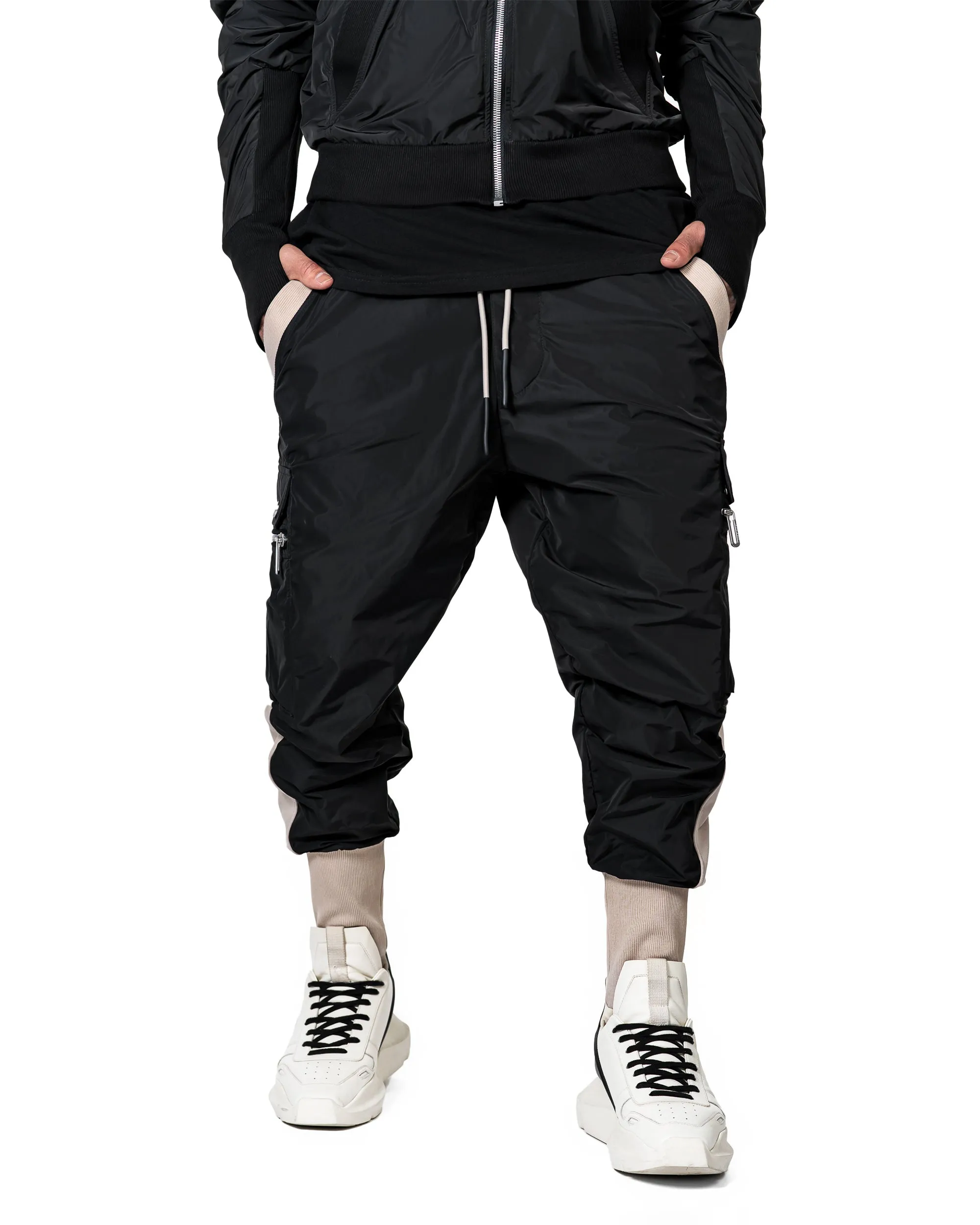 Two tone cargo pants - P14312 sold by Made by Society product image thumbnail 3