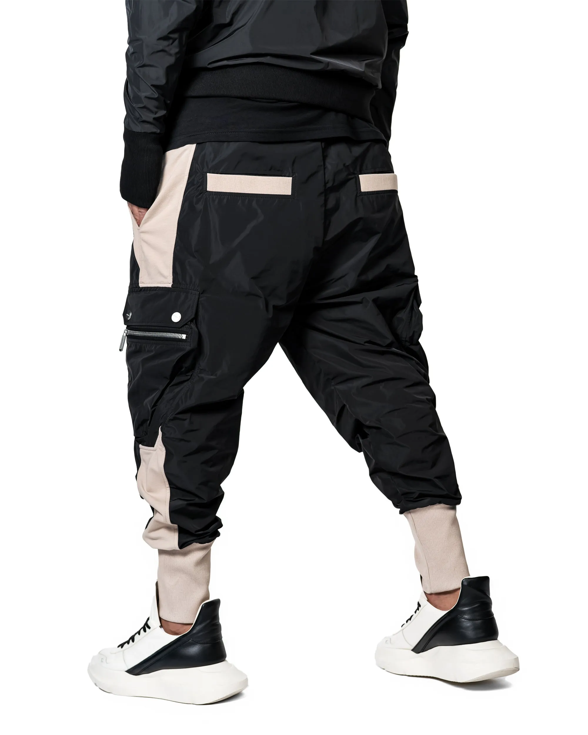 Two tone cargo pants - P14312 sold by Made by Society product image thumbnail 4