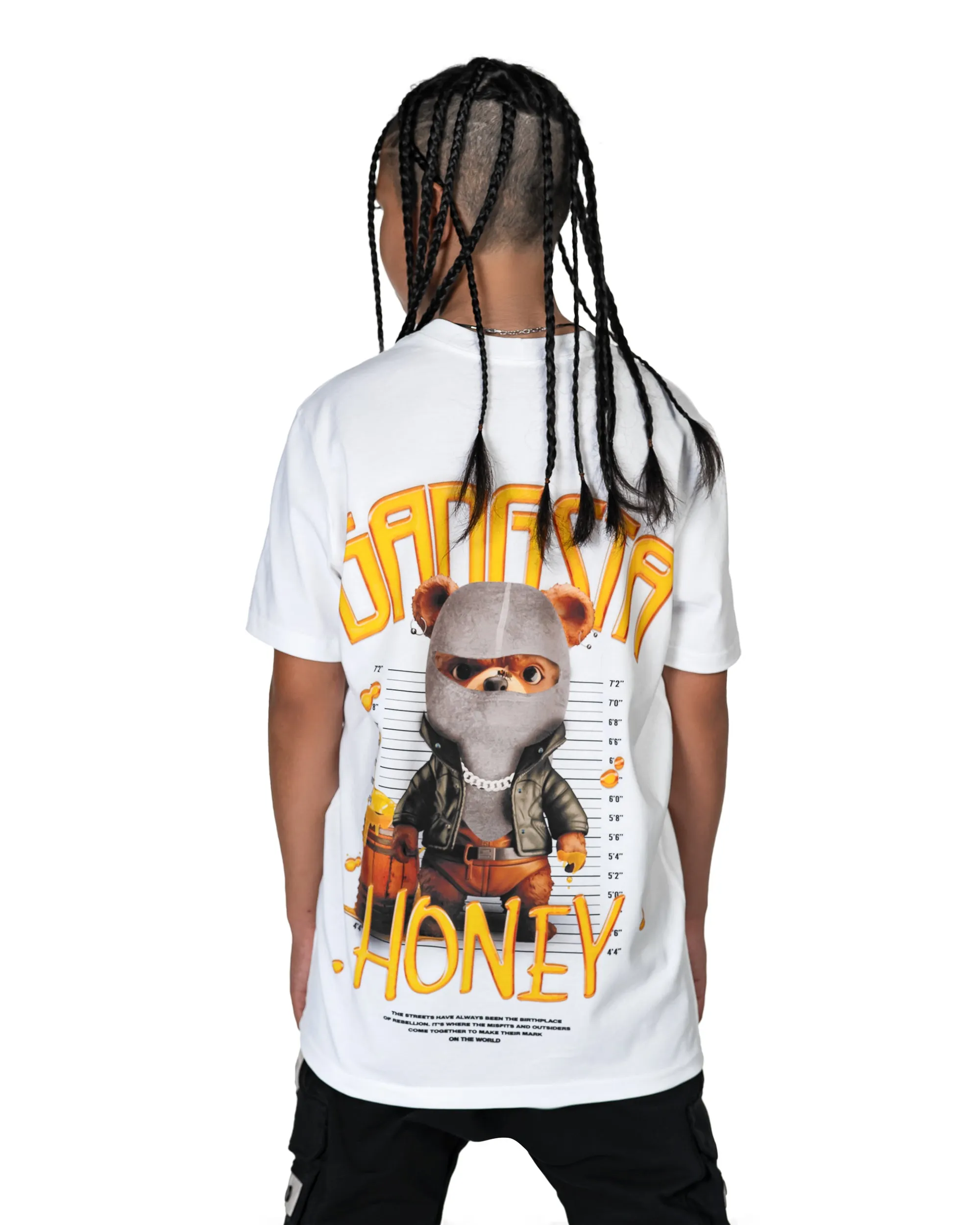 Gangsta honey t-shirt - T34784 sold by Made by Society product image thumbnail 2