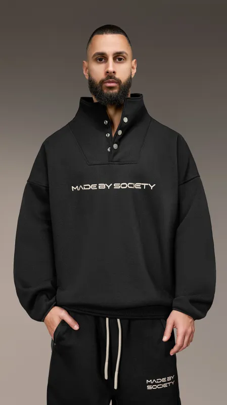 "Made by Society" Hoodie with Snaps - H16004 made by Made by Society