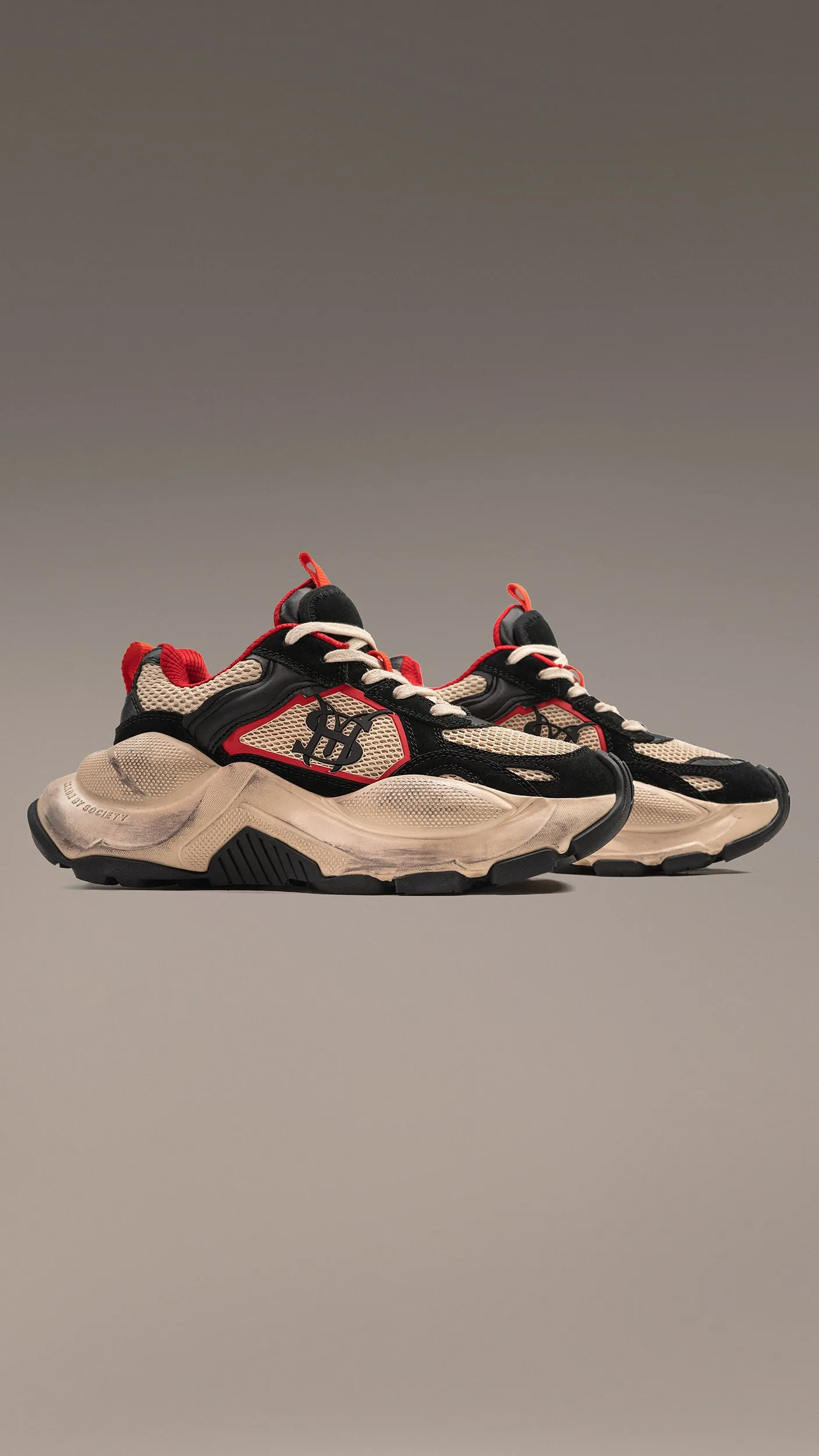 MBS 03 BEIGE RED - I15930 sold by Made by Society