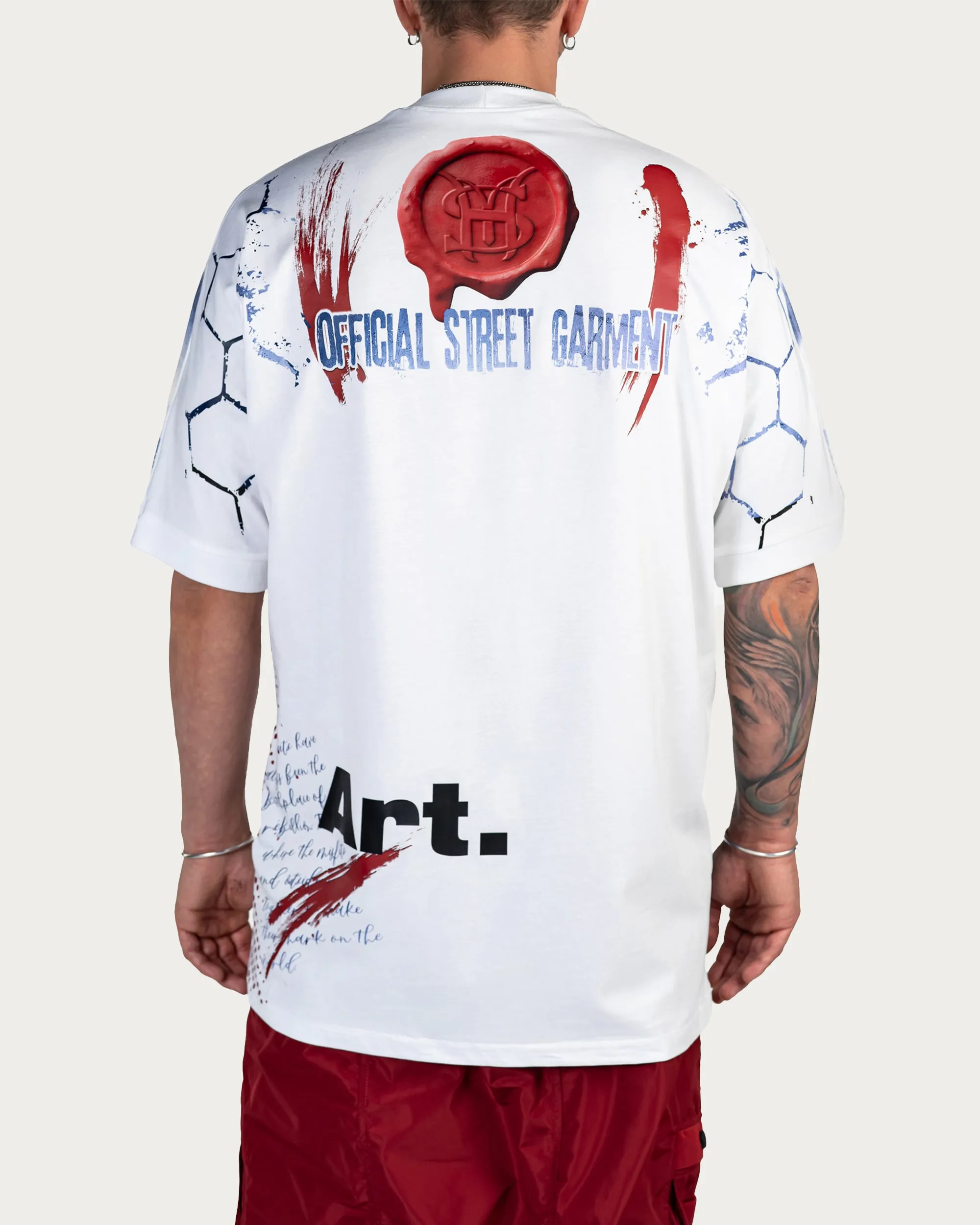Art T-Shirt - T15224 sold by Made by Society product image thumbnail 2