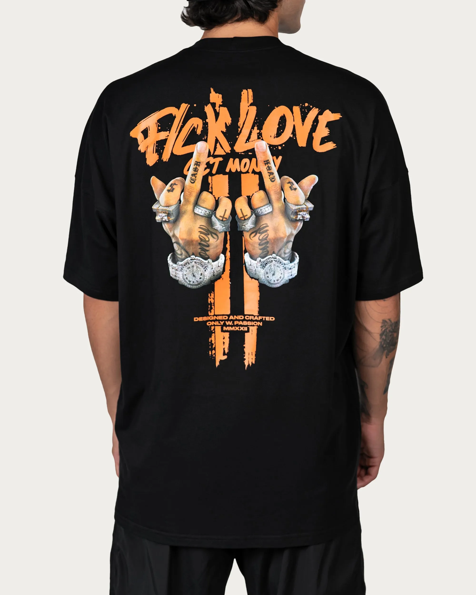 Fuck love t-shirt - T14650 sold by Made by Society