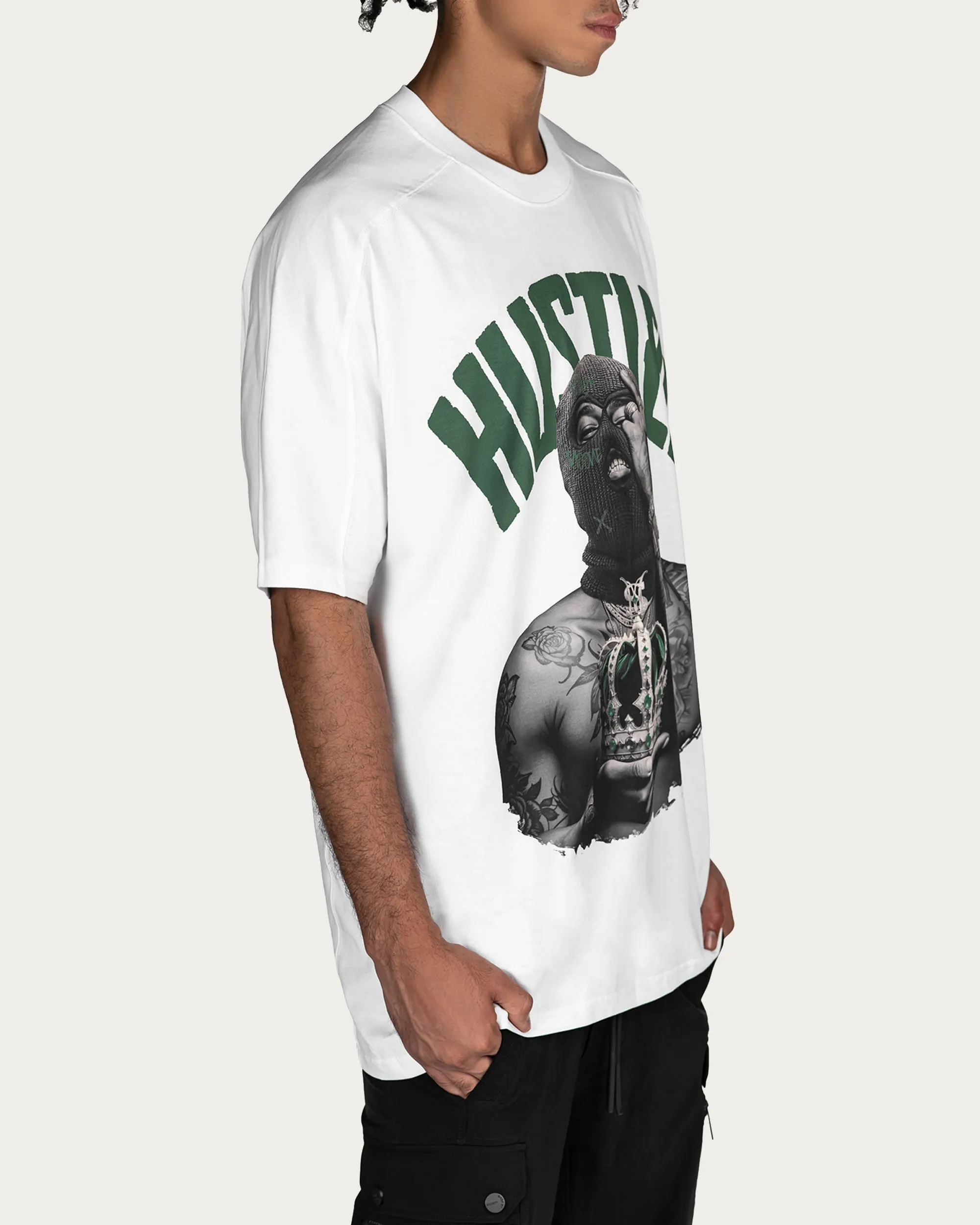 HUSTLER T-SHIRT - T15600 sold by Made by Society product image thumbnail 4