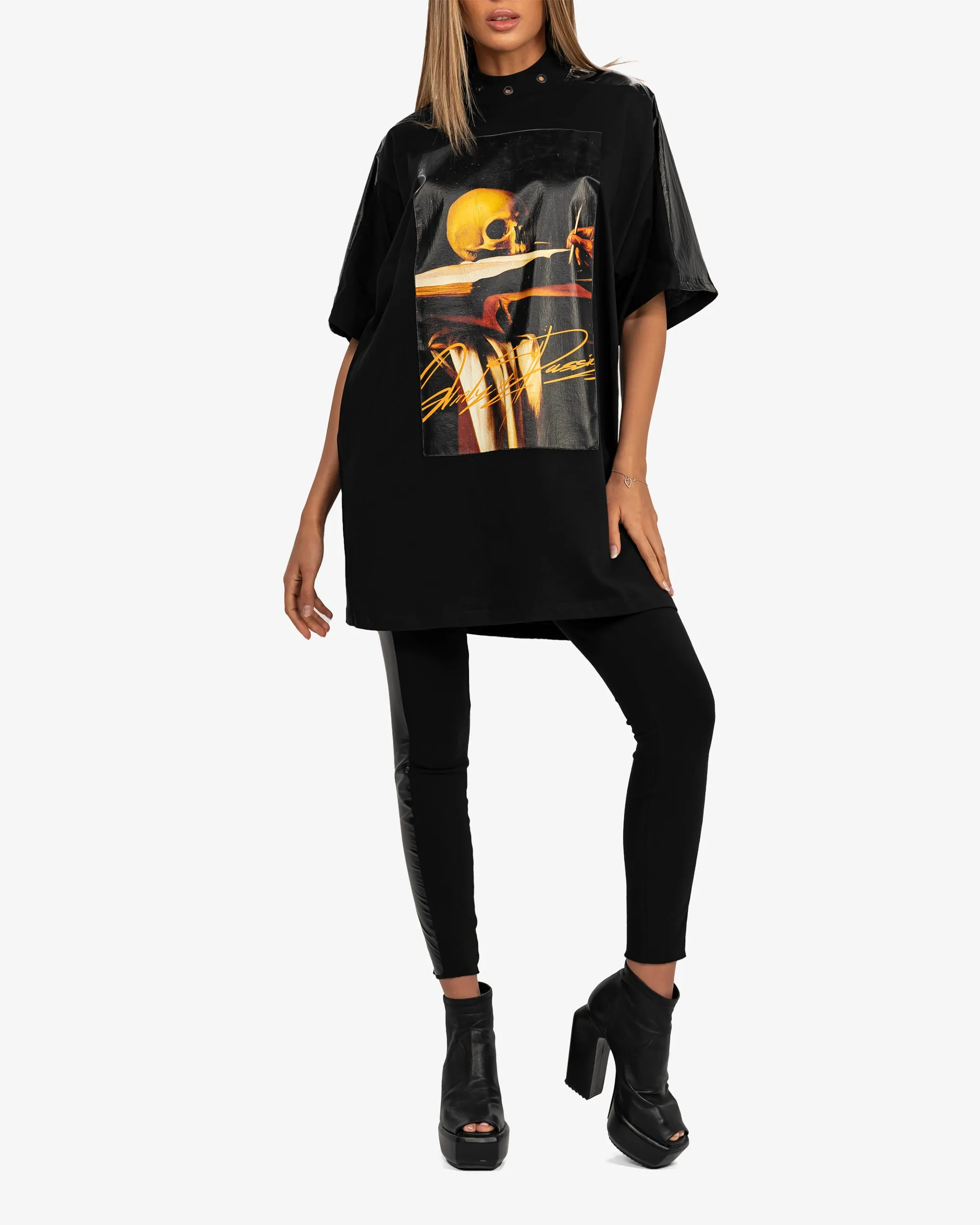 Collar Skull T-Shirt - T25090 sold by Made by Society product image thumbnail 5