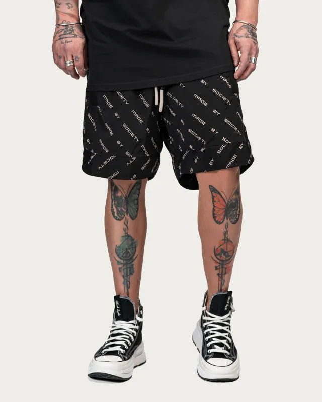 Branded Shorts - B15249 sold by Made by Society