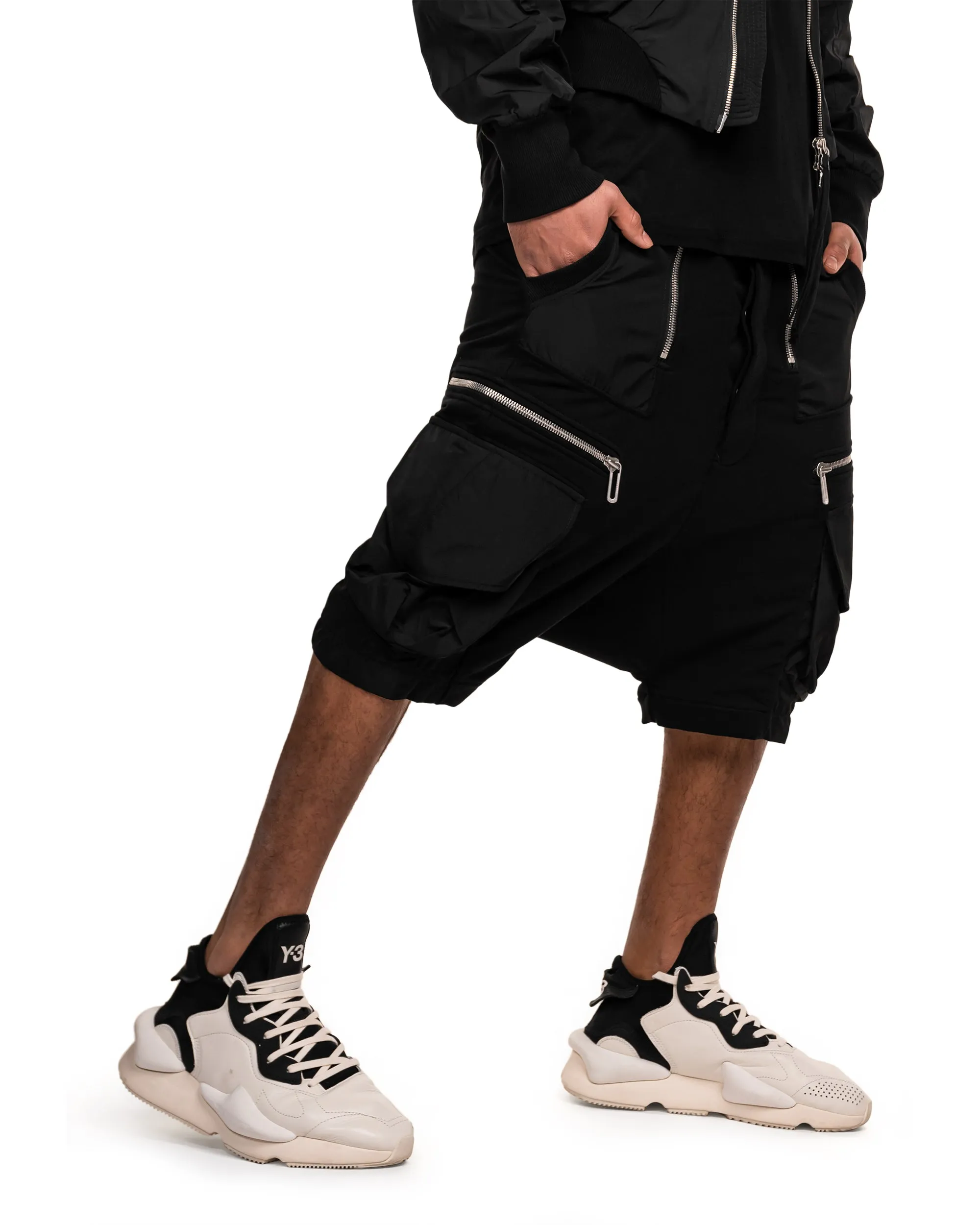 Zip cargo shorts - B11710 sold by Made by Society product image thumbnail 3