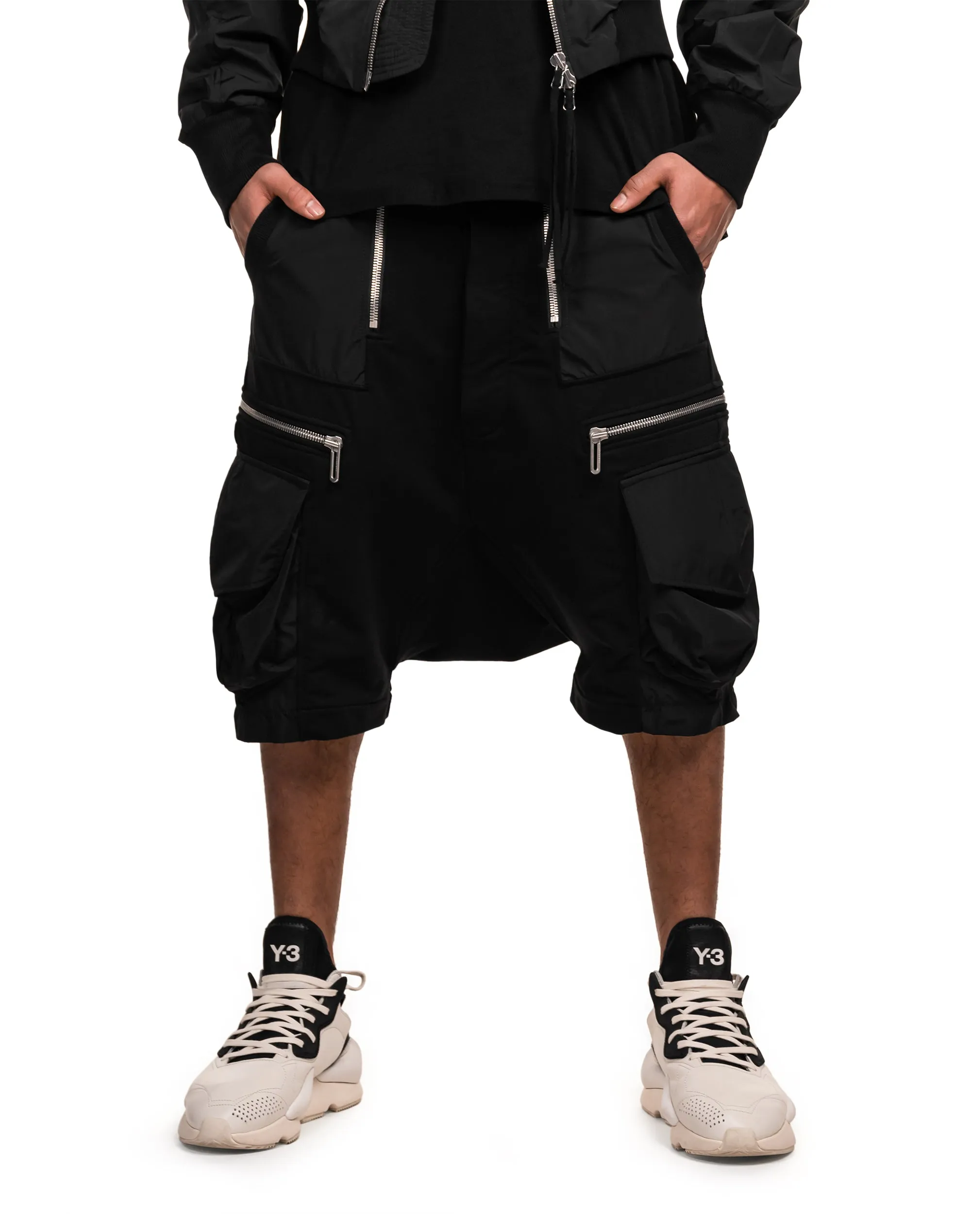 Zip cargo shorts - B11710 sold by Made by Society